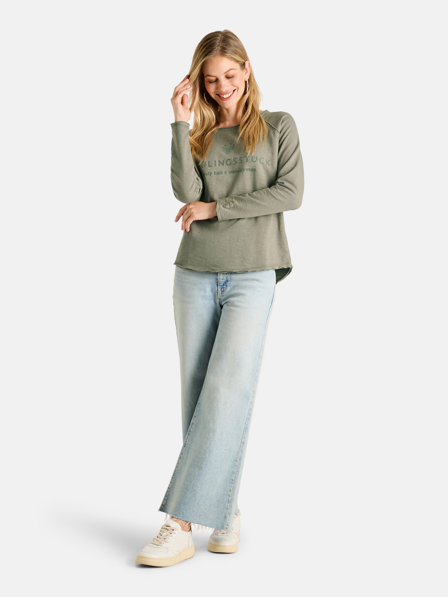 Sweatshirt "CathrinaEP" aus Baumwolle