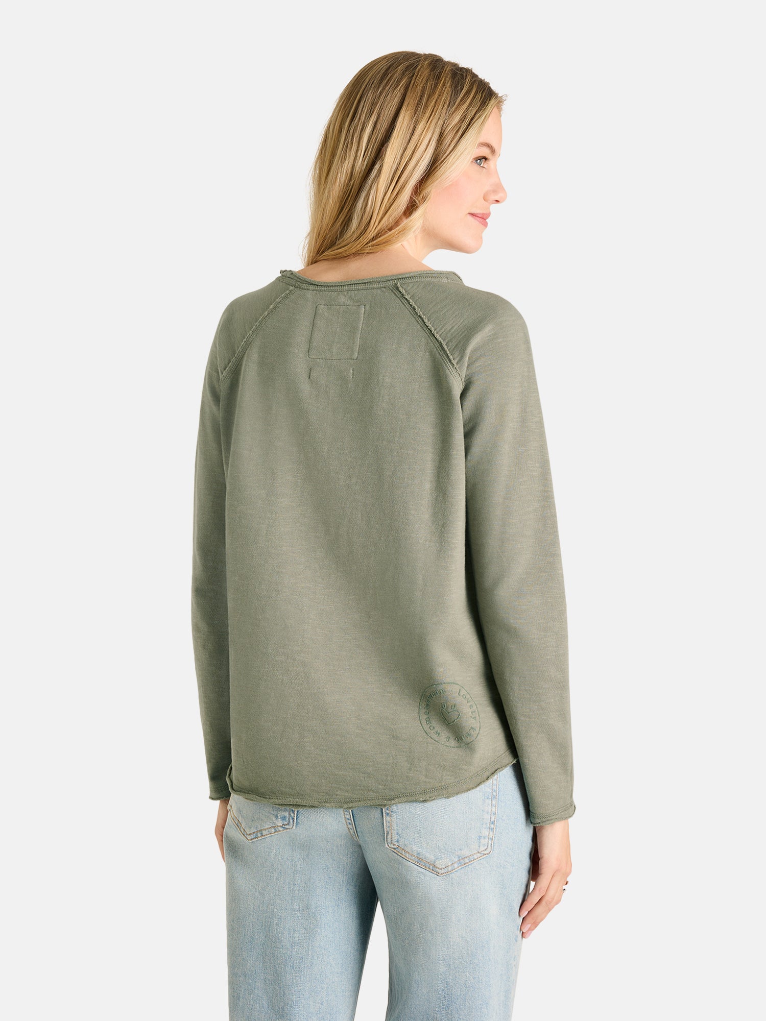 Sweatshirt "CathrinaEP" aus Baumwolle