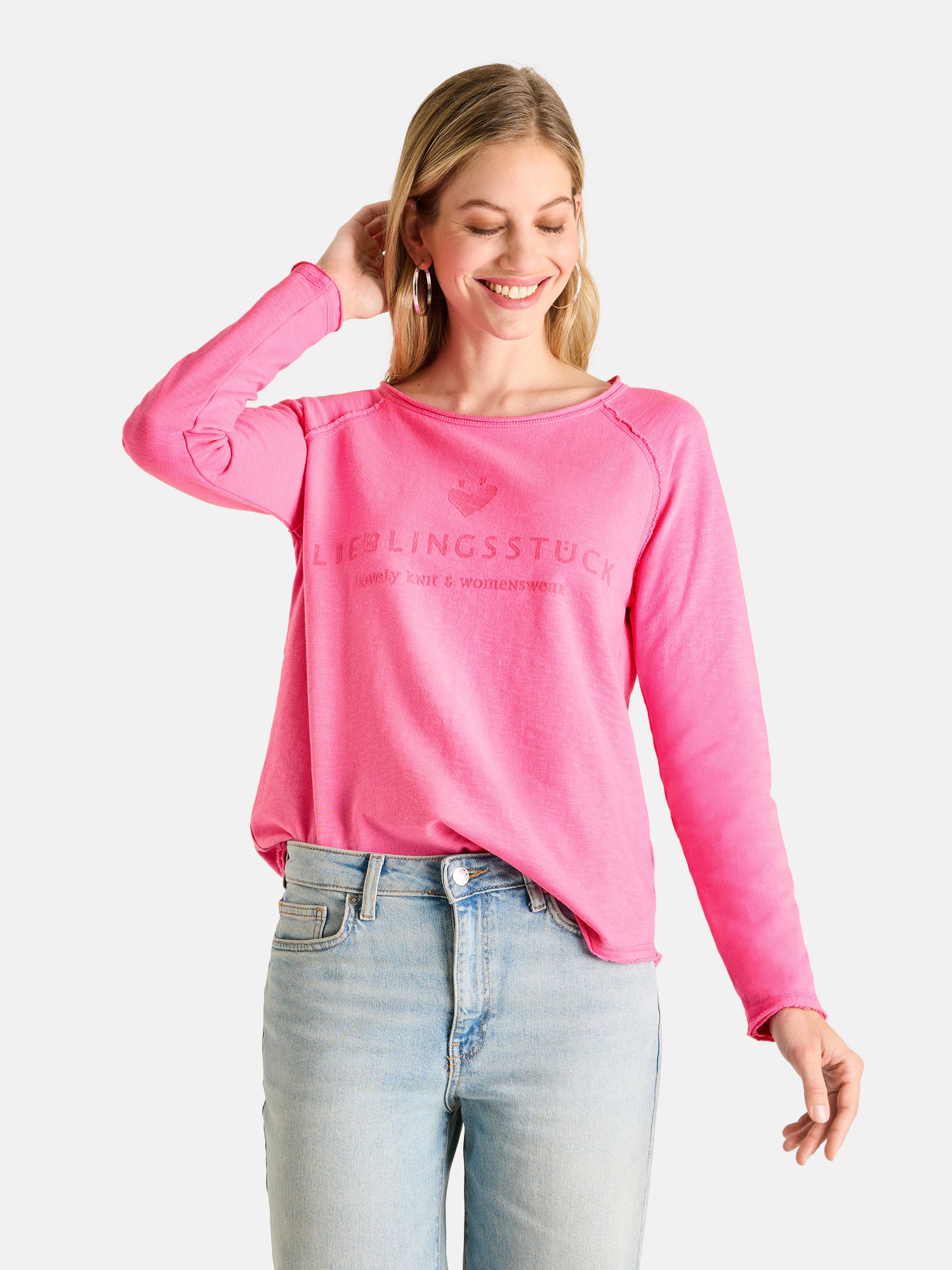 Sweatshirt "CathrinaEP" aus Baumwolle