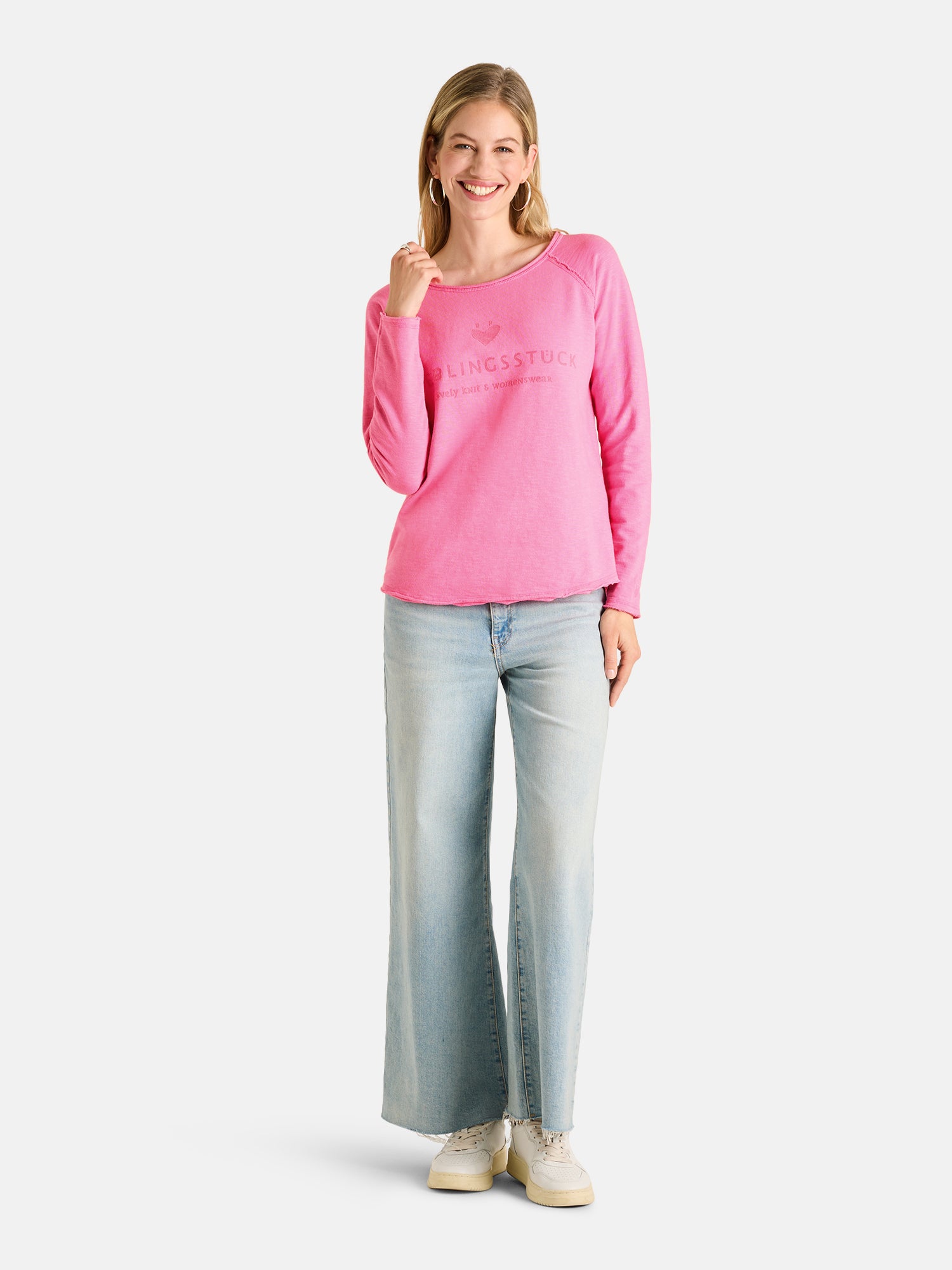 Sweatshirt "CathrinaEP" aus Baumwolle