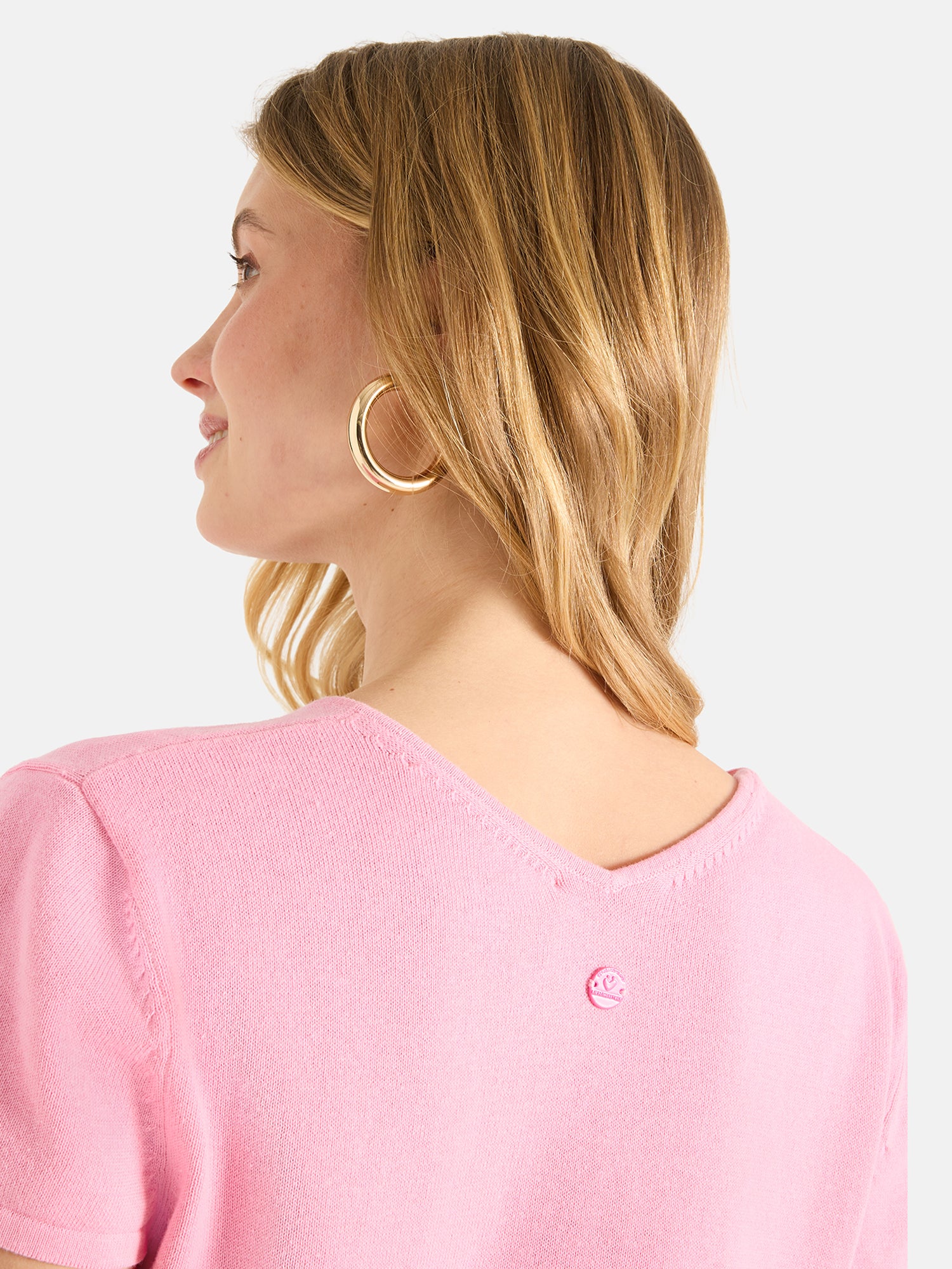 Feinstrick "CharleneL" aus Baumwolle