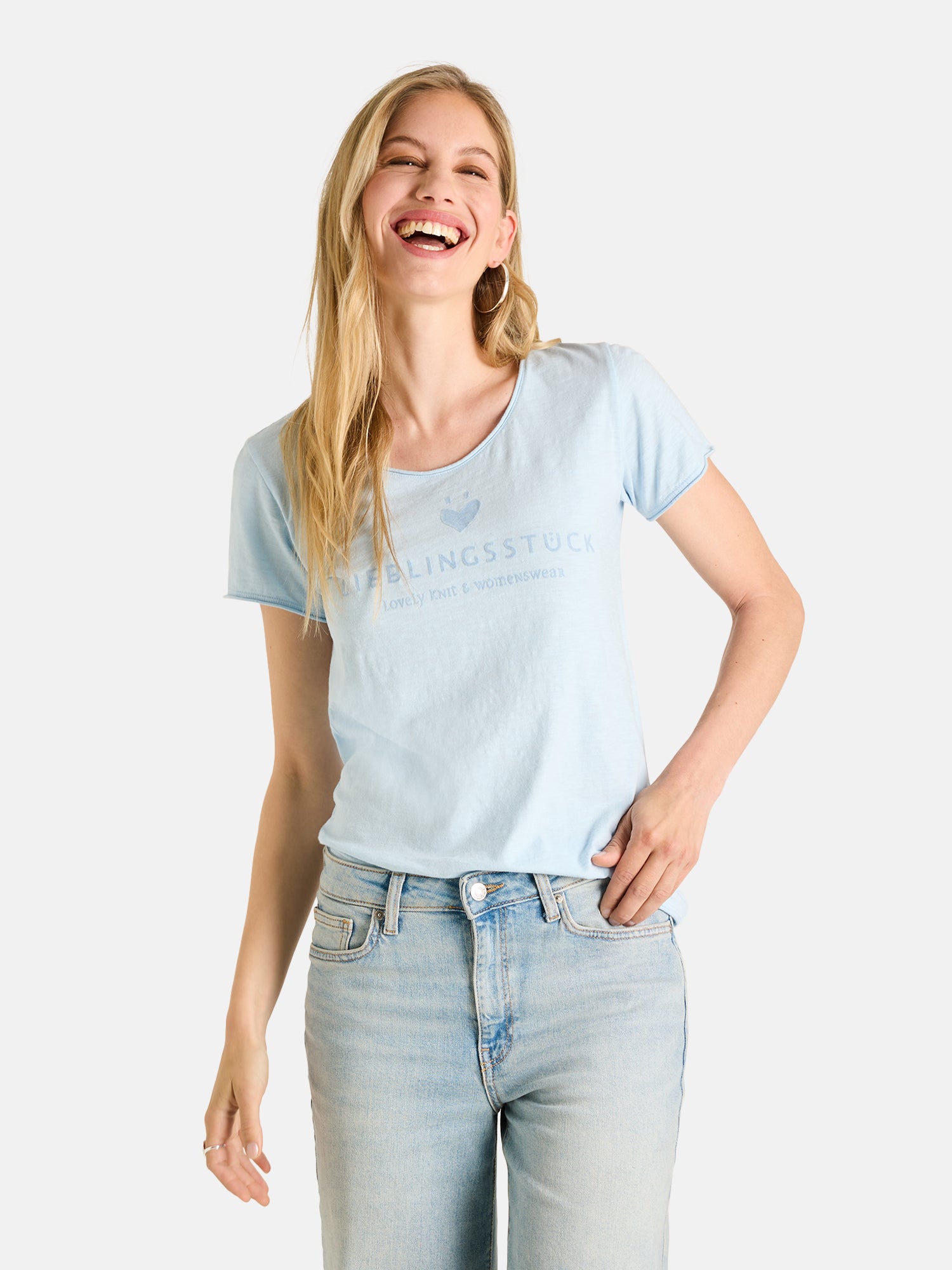 T-Shirt "CiaEP" aus Baumwolle