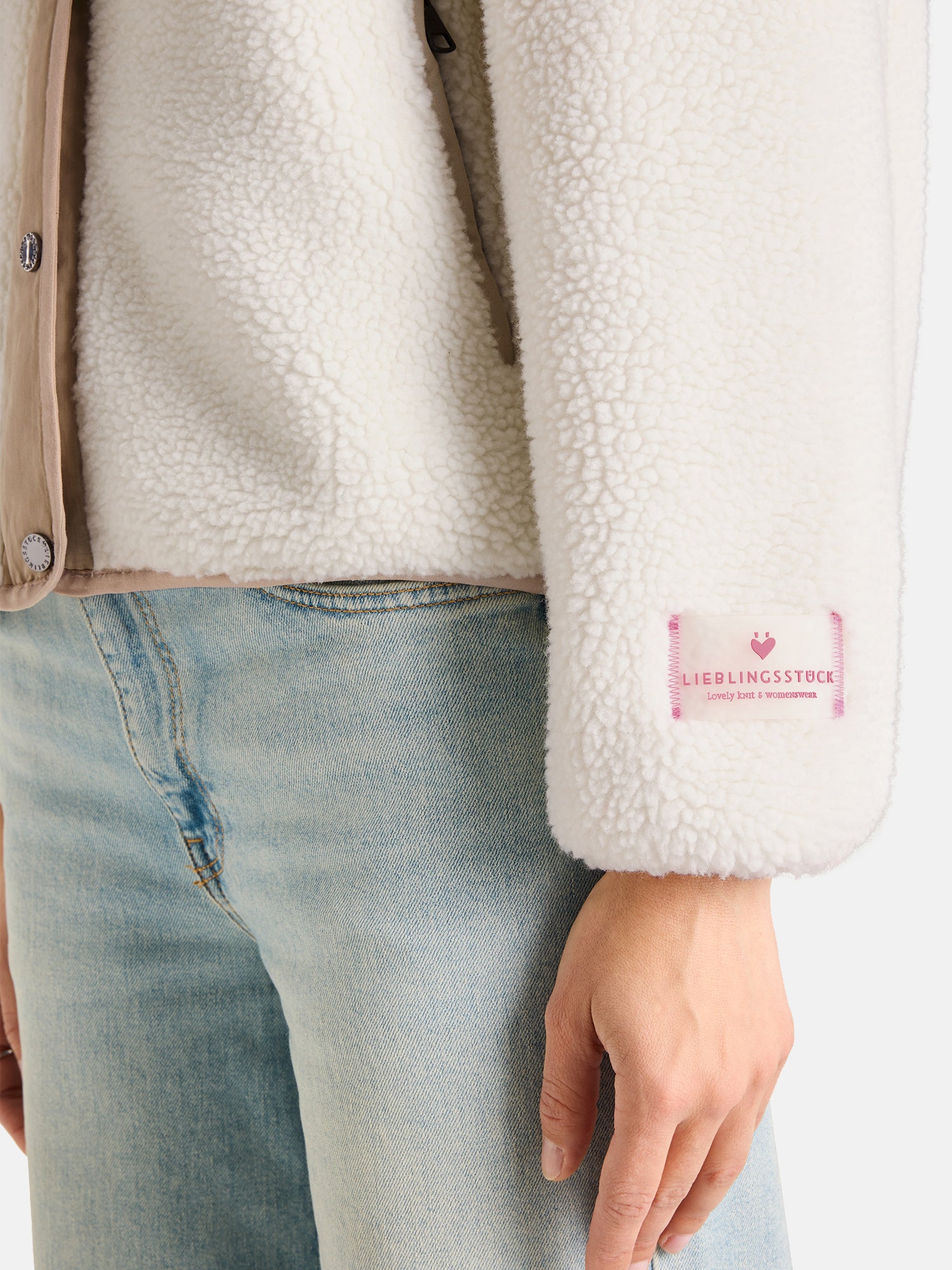 Jacke "MarbellaL" mit Teddy-Optik