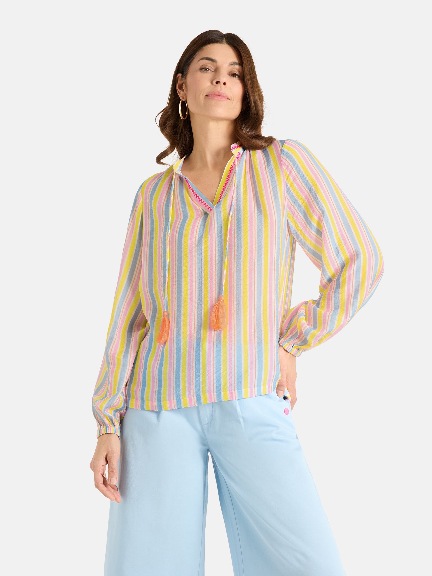 Bluse "ClaireL" mit Viskose
