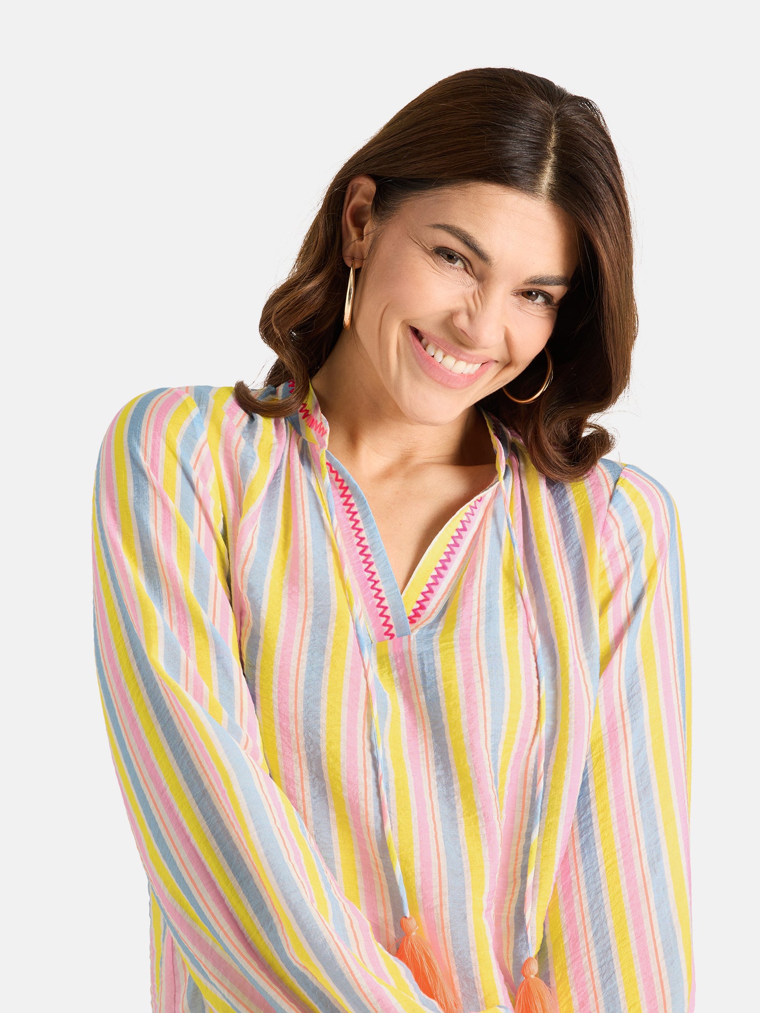 Bluse "ClaireL" mit Viskose