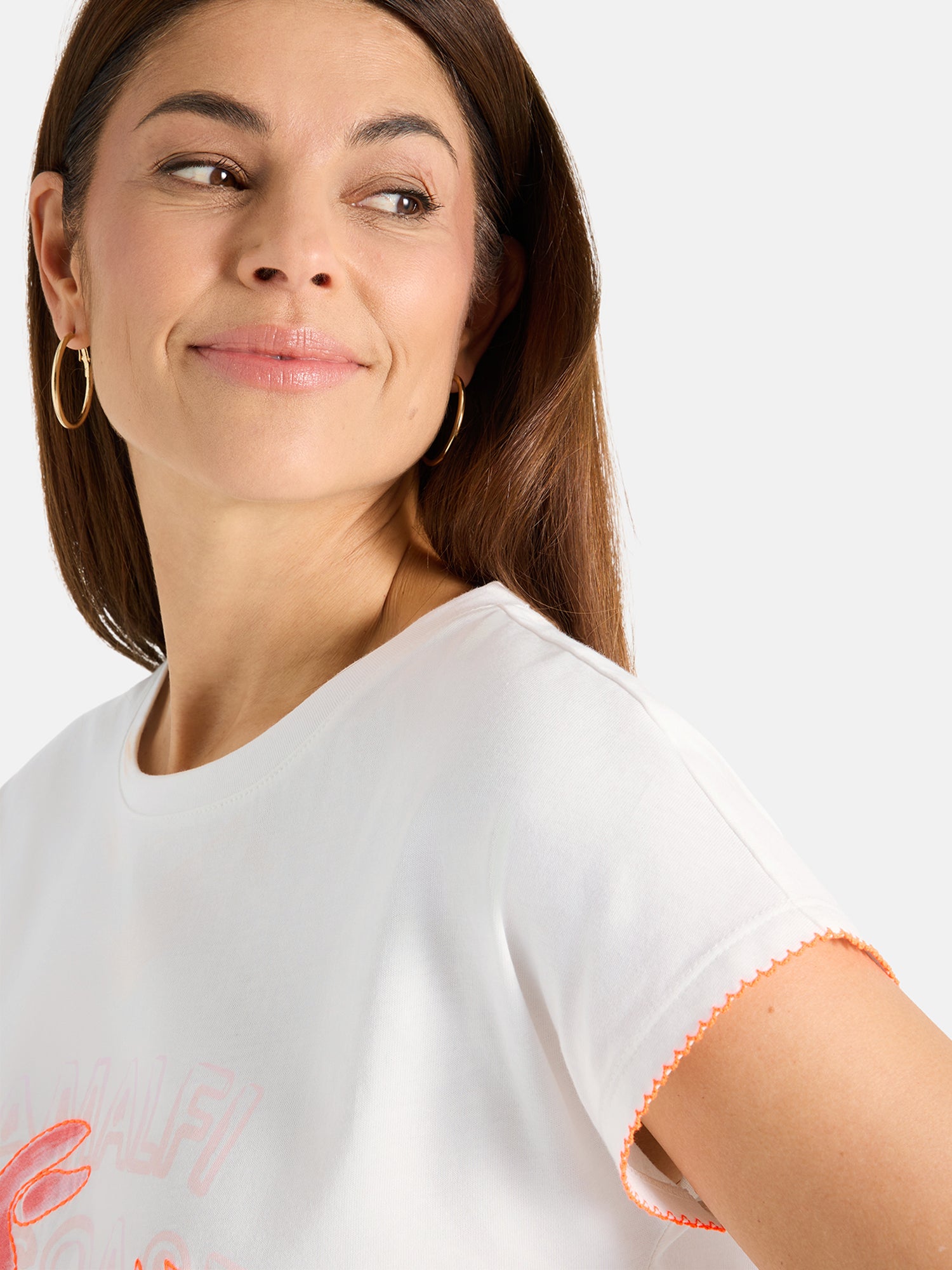 T-Shirt "CrabiL" aus Baumwolle