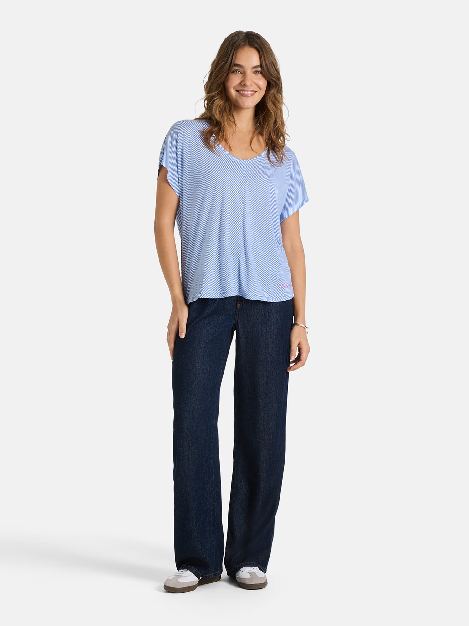 Bluse "CrenildaL" aus Baumwollmix