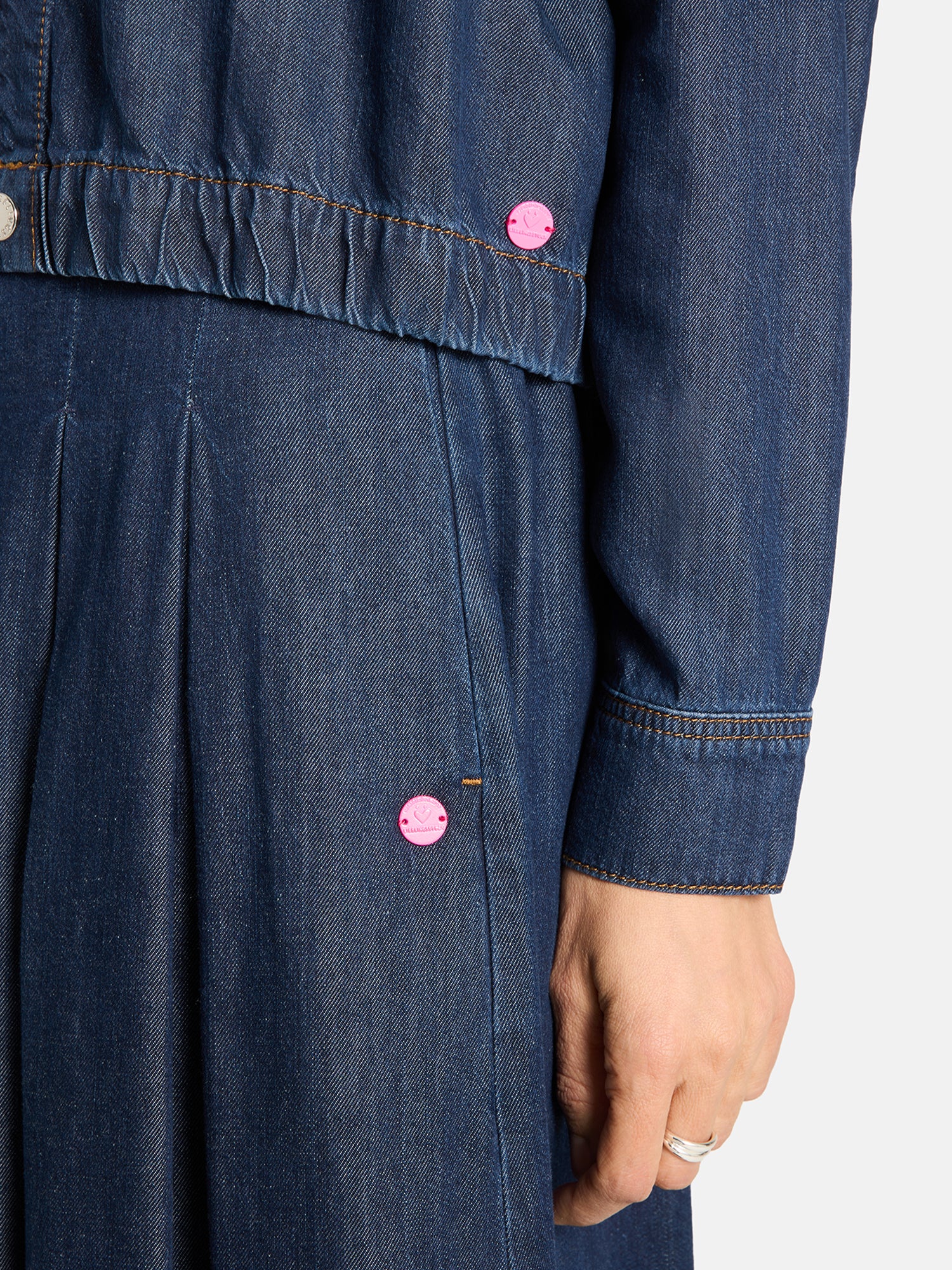 Jeansjacke "CrossL" mit Lyocell