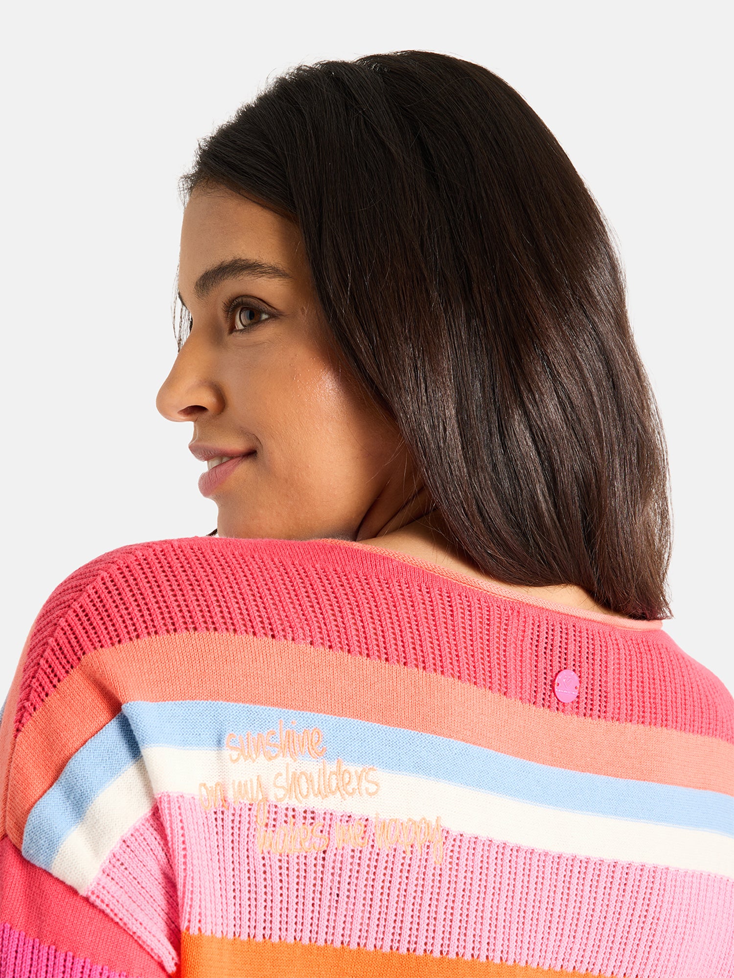 Pullover "DelphineL" aus Baumwolle