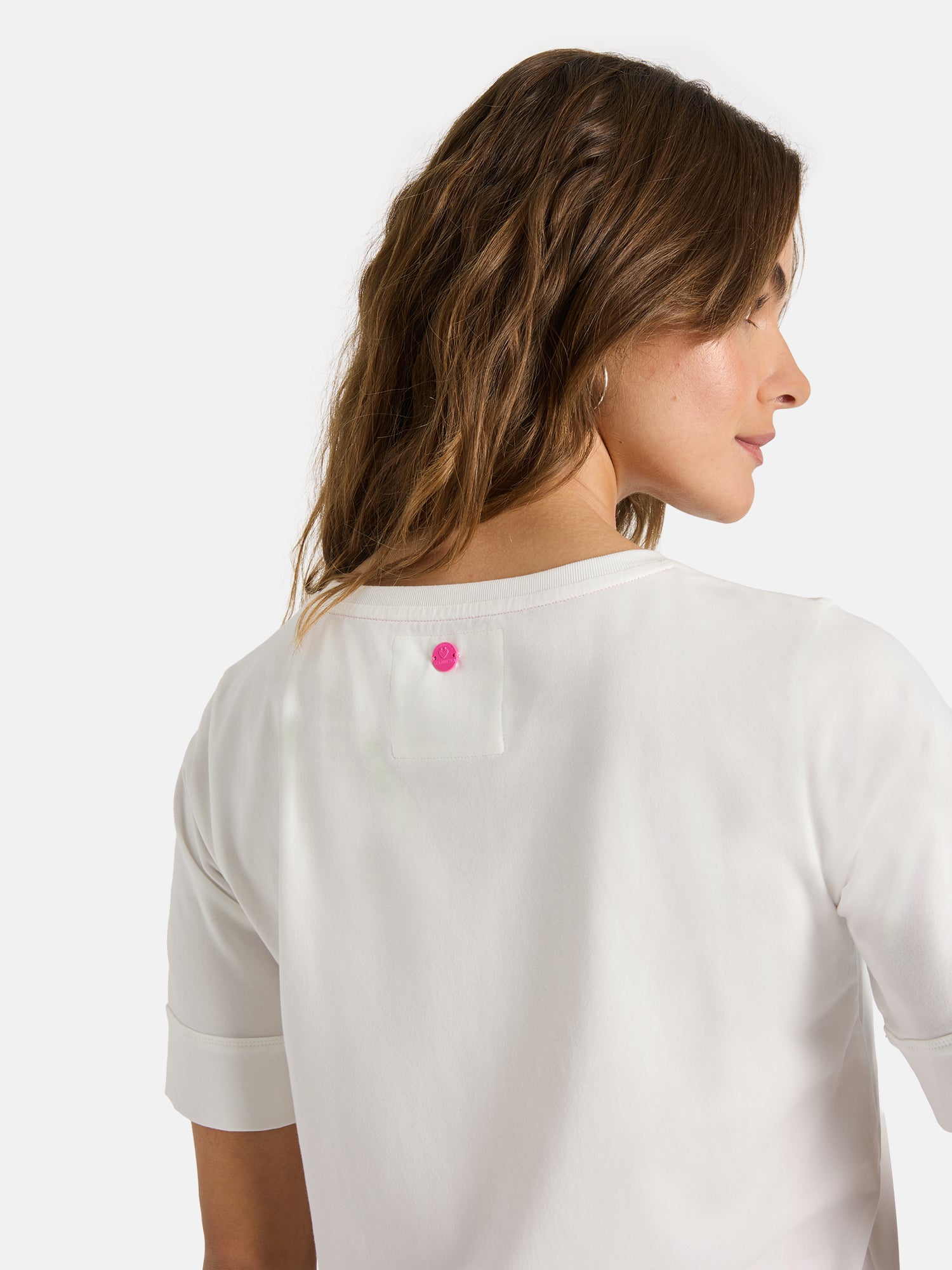 T-Shirt "DianeL" mit Elasthan