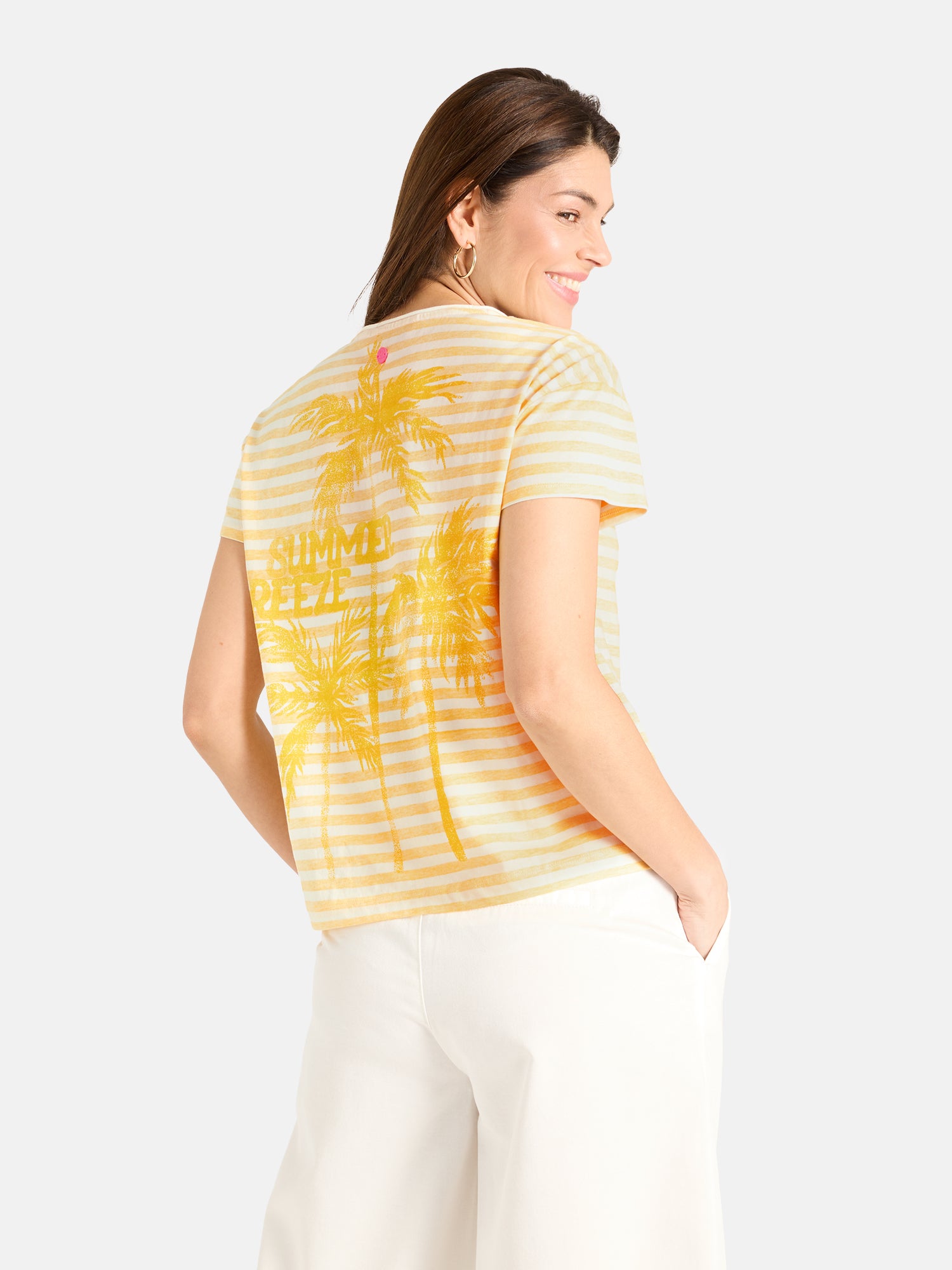 T-Shirt "DollyL" aus Baumwolle