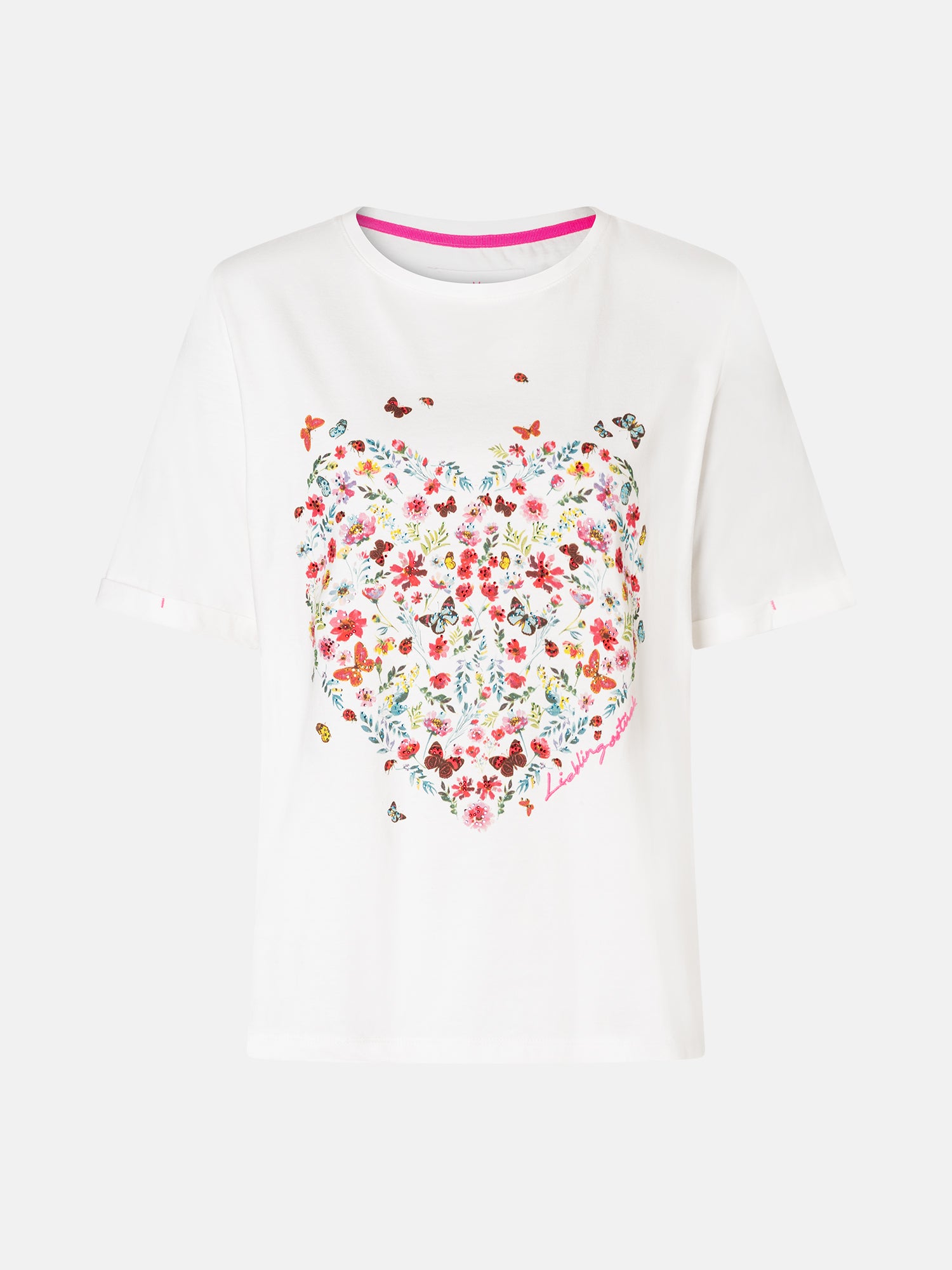 T-Shirt "DruanaL" aus Baumwolle