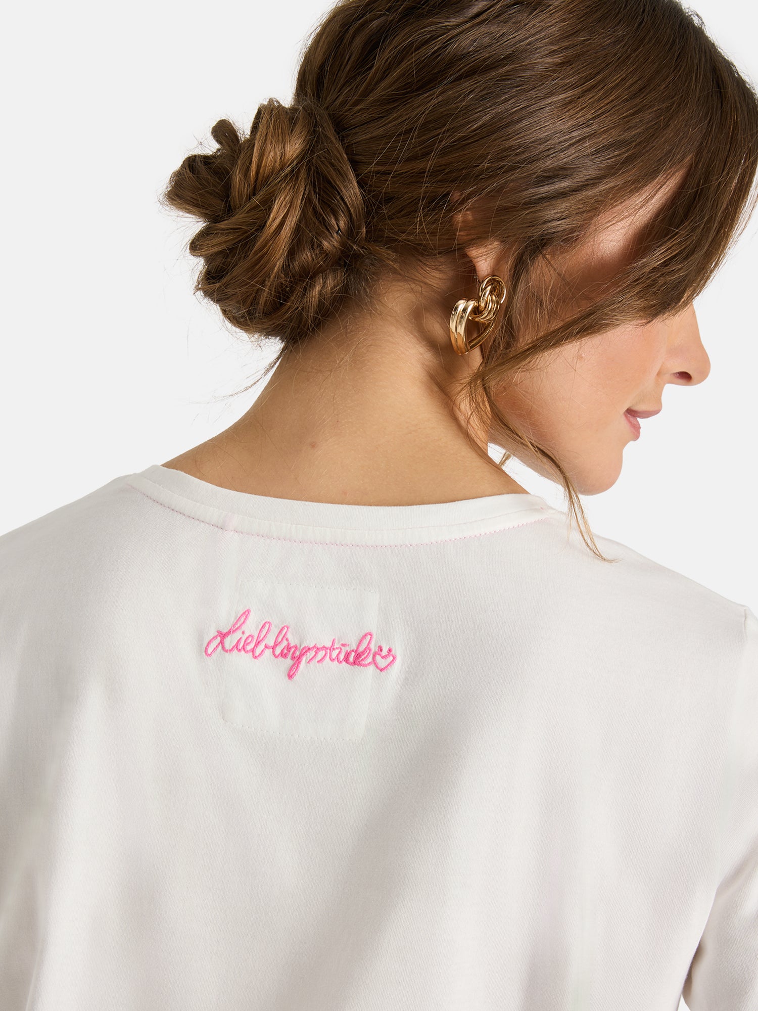 T-Shirt "DruanaL" aus Baumwolle