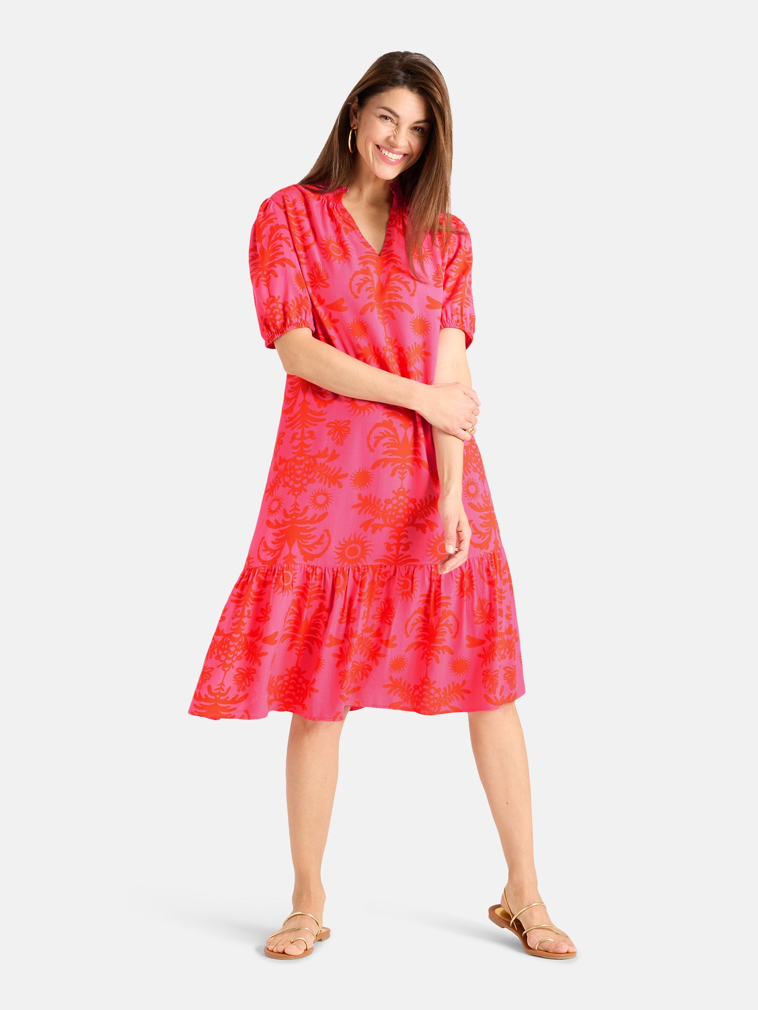 Kleid "EddaL" aus Viskose
