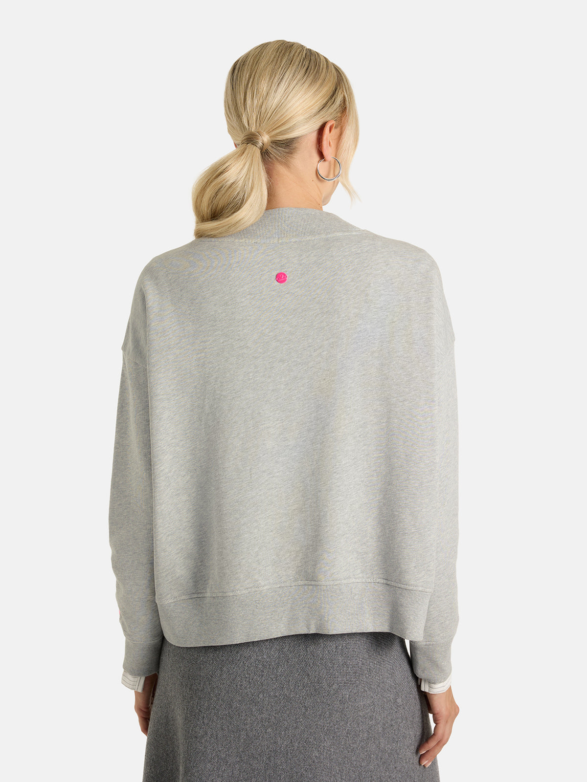 Sweatshirt "EllaL" aus Baumwolle