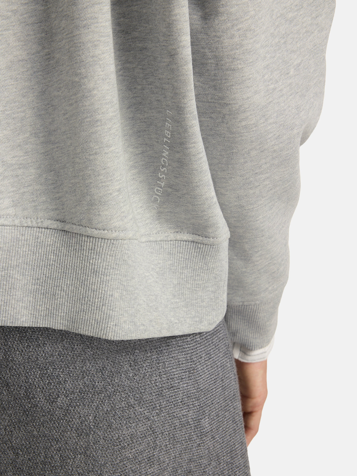 Sweatshirt "EllaL" aus Baumwolle