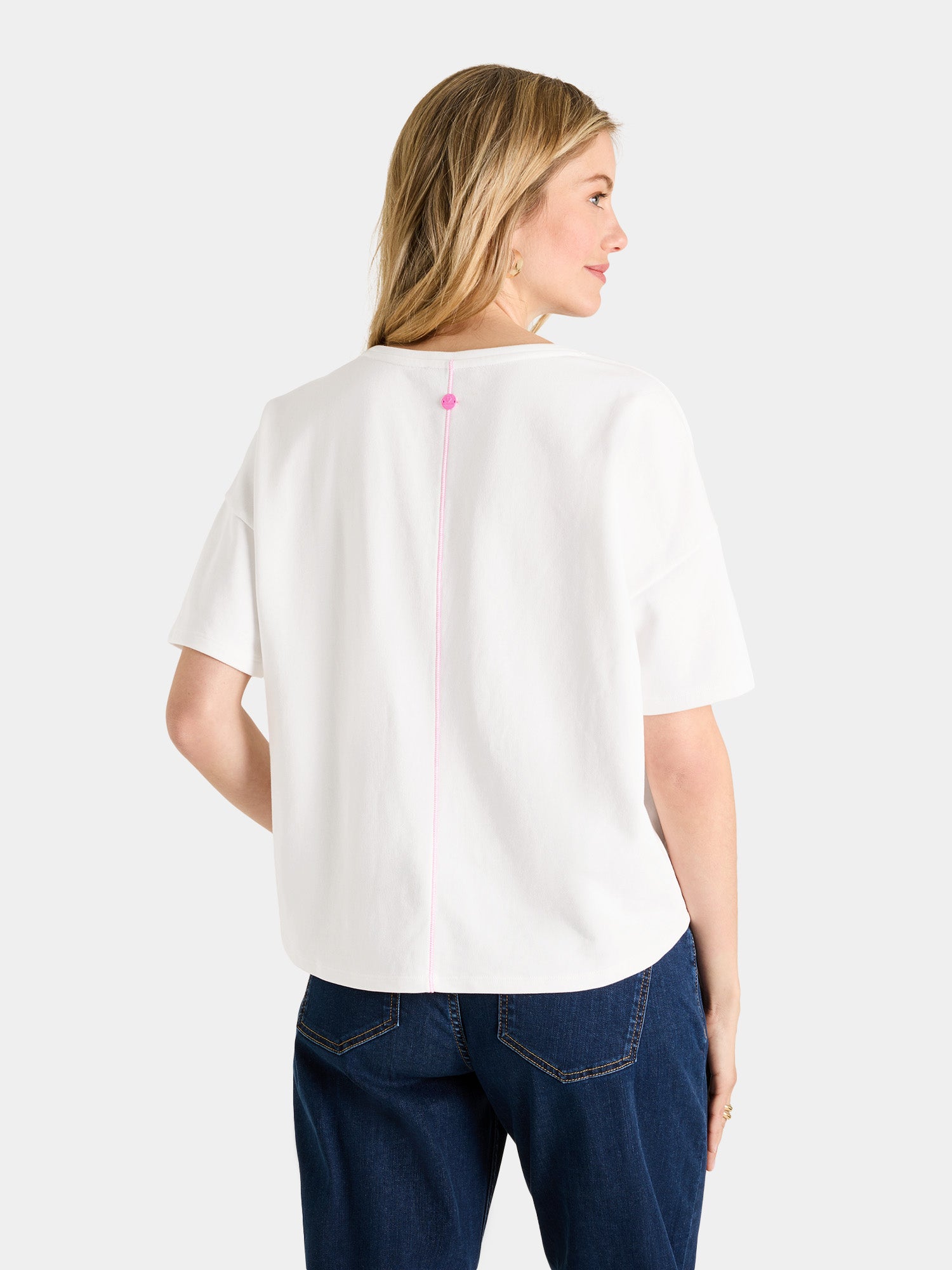 T-Shirt "ElvaL" aus Baumwollmix