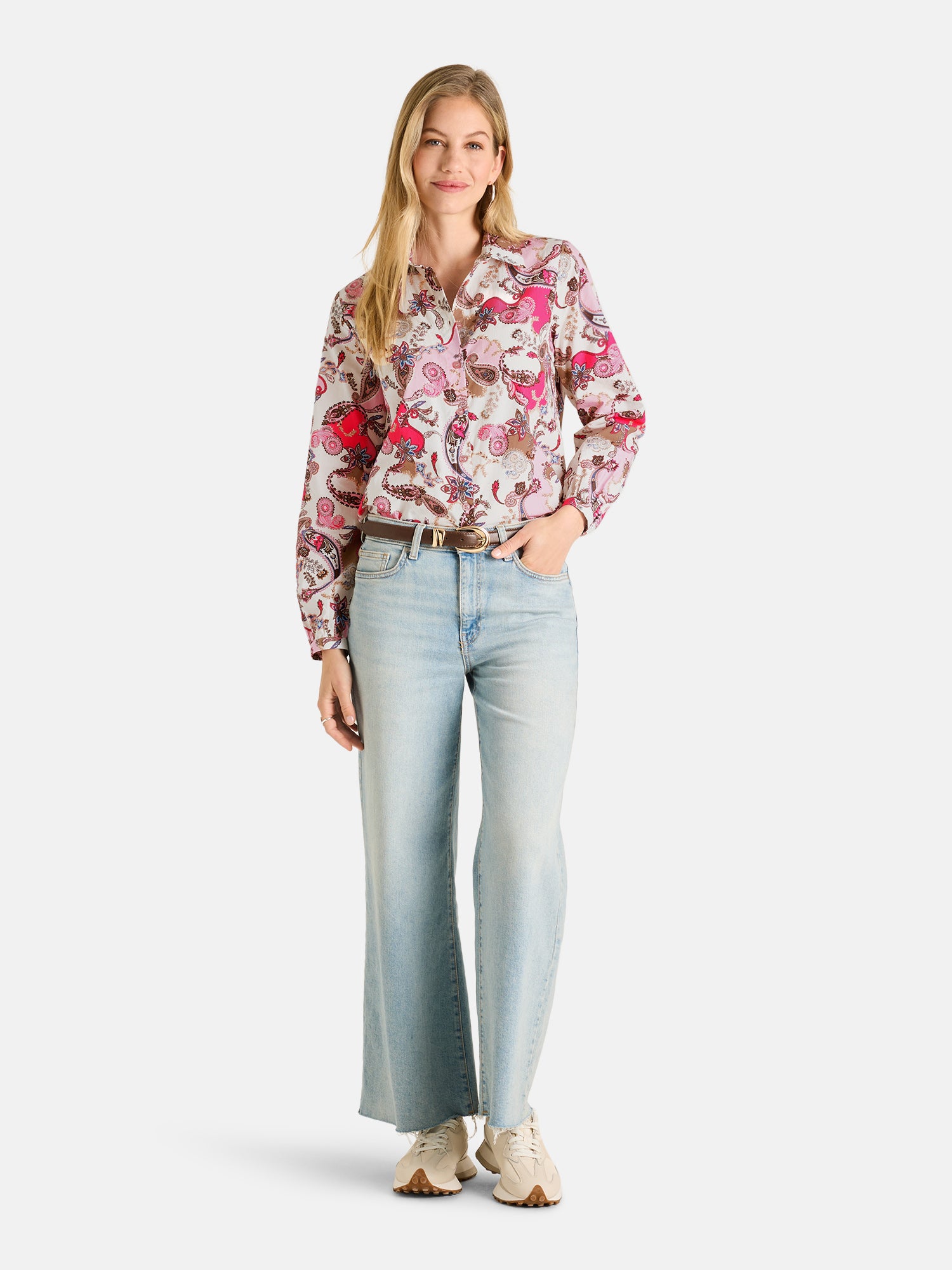 Bluse "EmeeL" aus Baumwolle