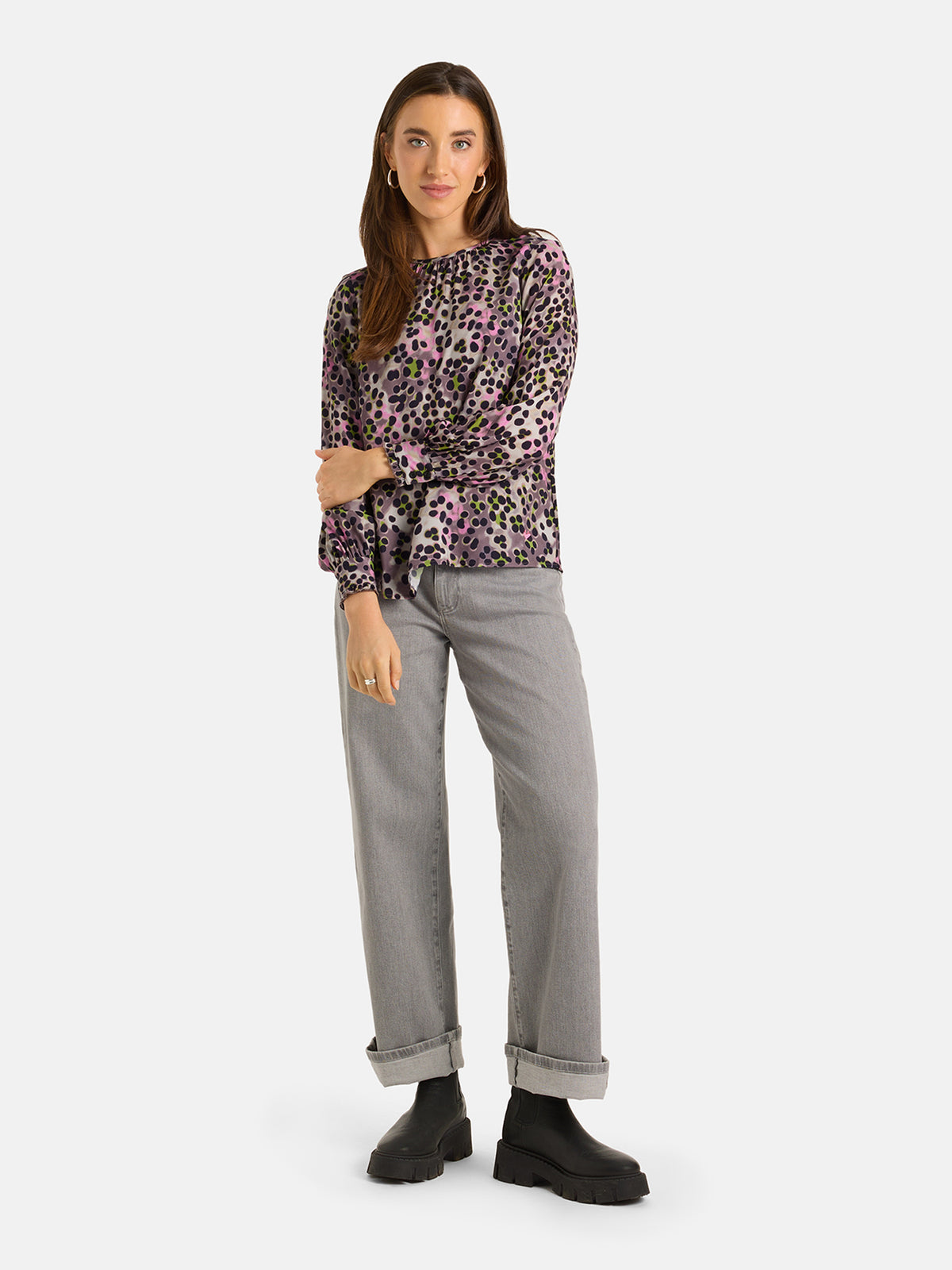 Bluse "EmiliaL" aus Viskose
