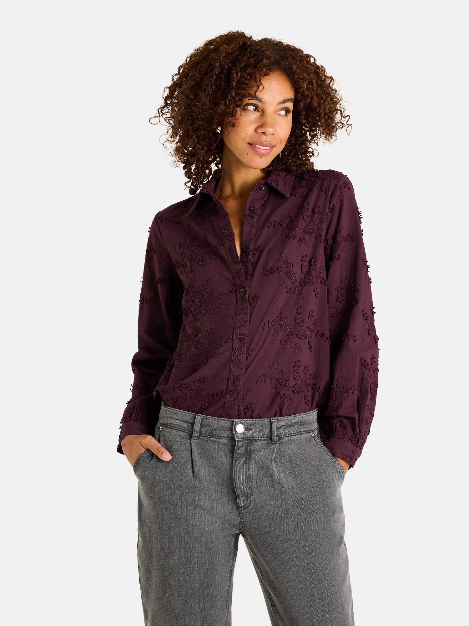Bluse "FaridaL" aus Baumwolle