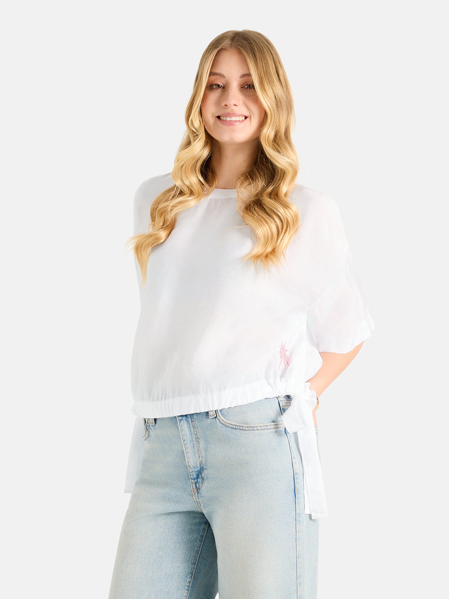 Bluse "FleurL" mit Viskose