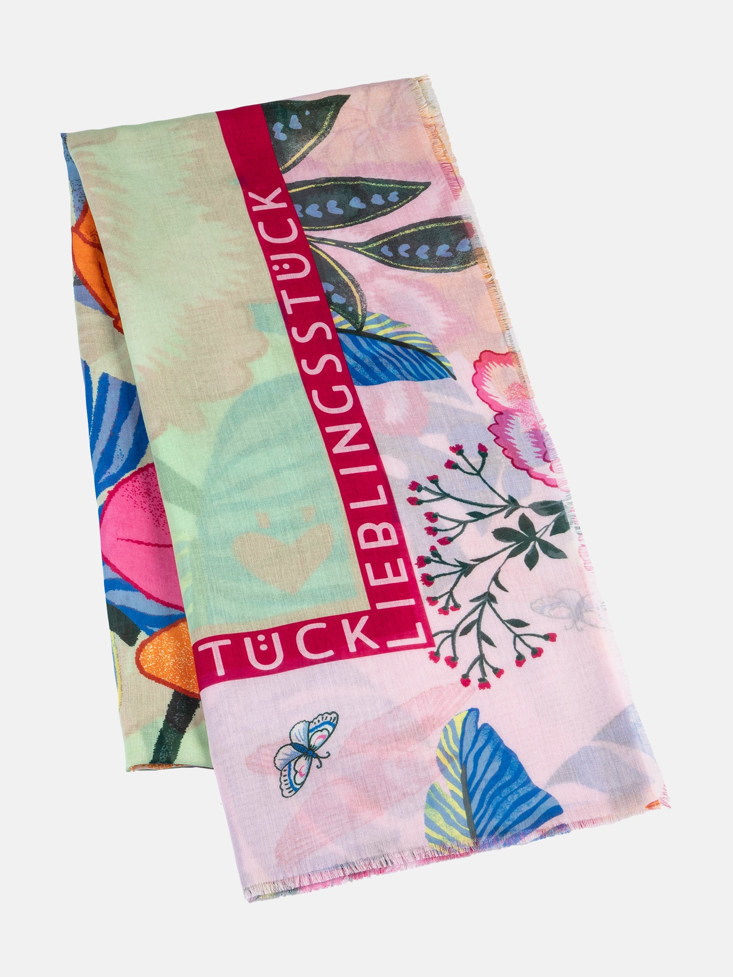 Tuch "Scarf Flower" aus