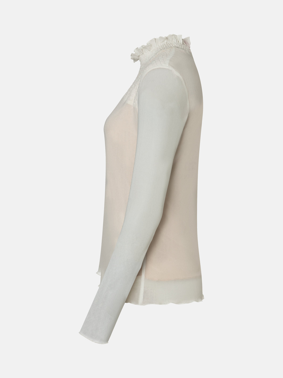 Meshshirt "FridaL" mit Elasthan