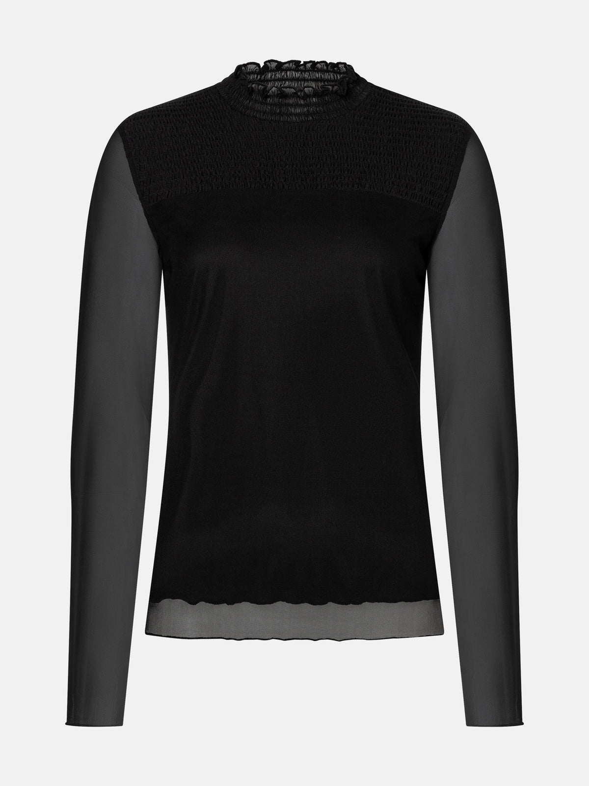 Meshshirt "FridaL" mit Elasthan