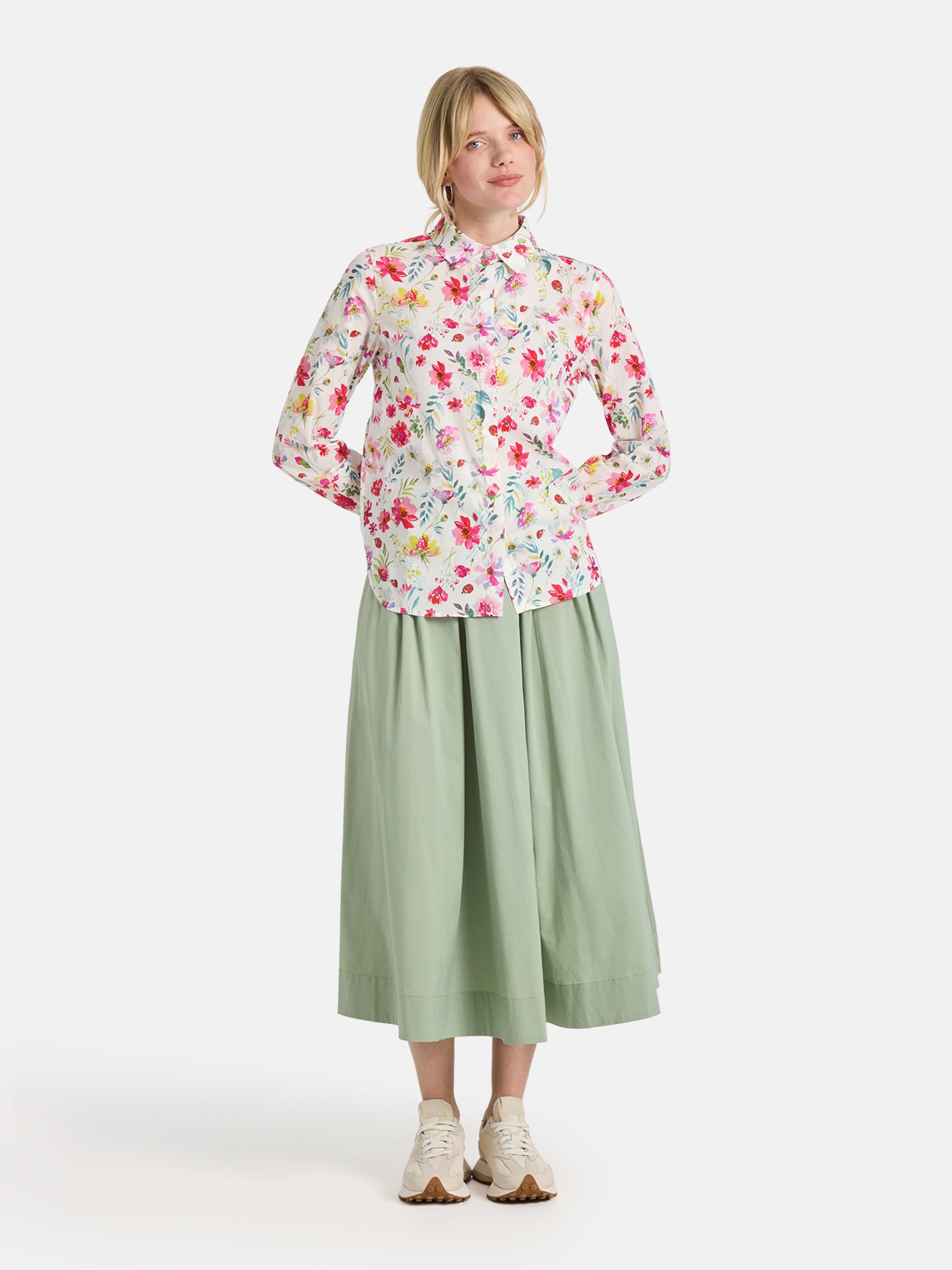 Bluse "FylidaL" aus Baumwolle