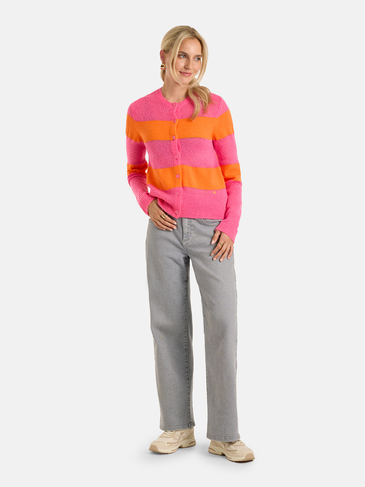 Strickjacke "HaraL" mit Wolle