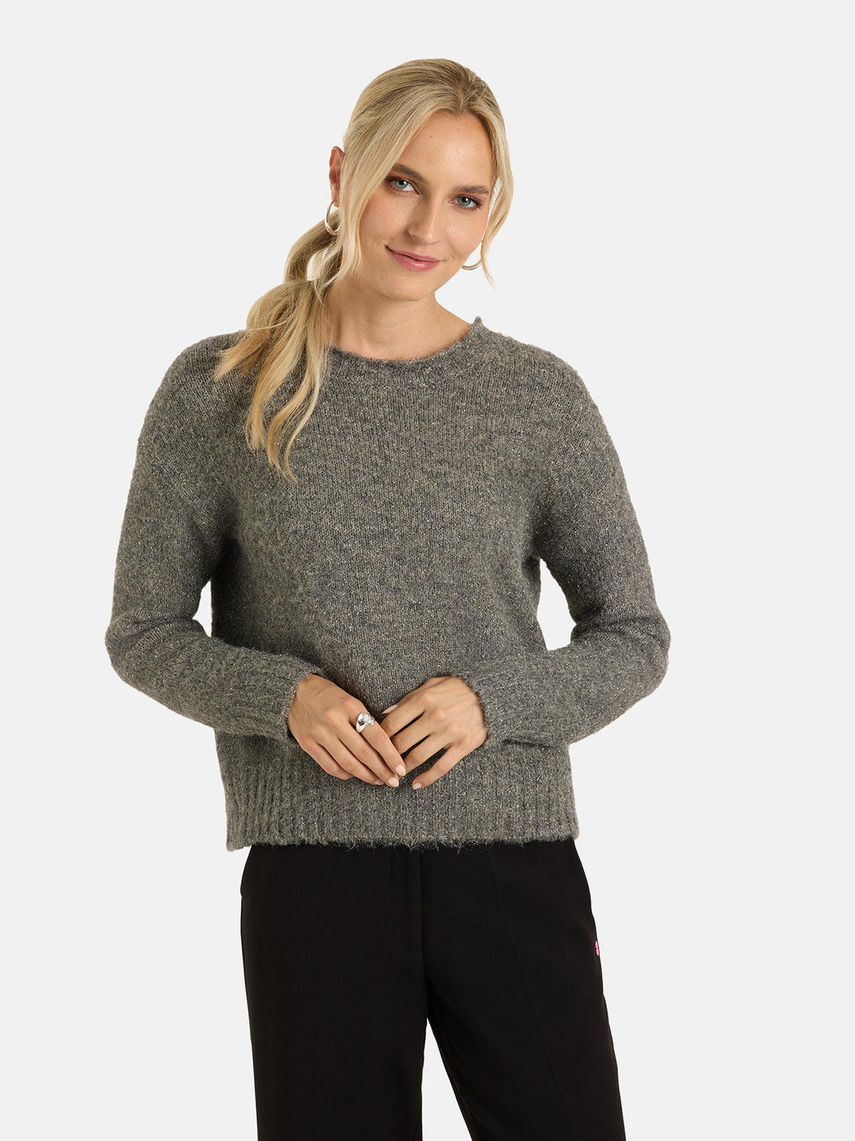 Pullover "HilariaL" mit Wolle