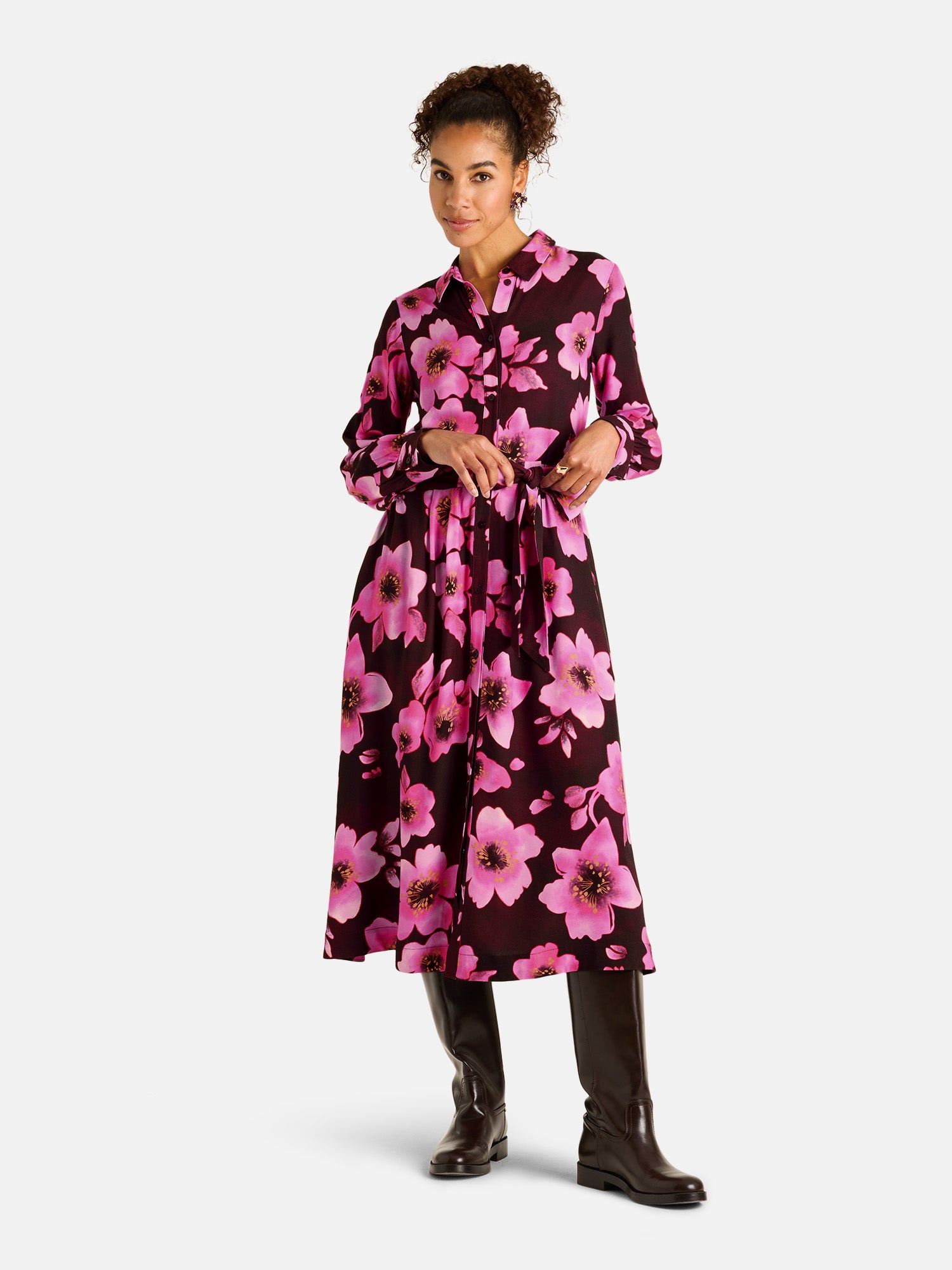 Kleid "IhanaL" aus Viskose
