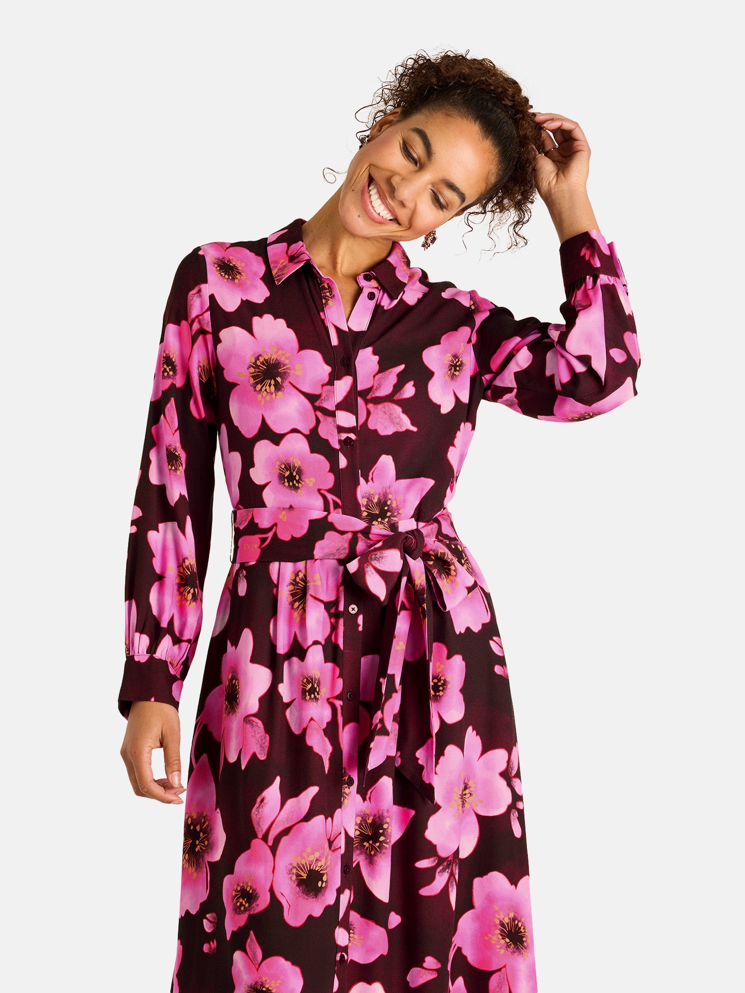 Kleid "IhanaL" aus Viskose