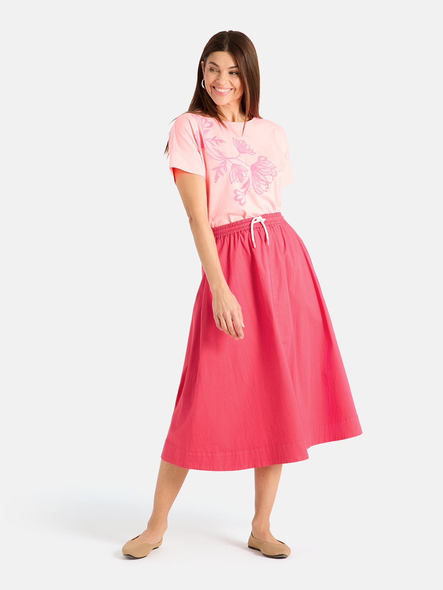 Rock "IrinaL" mit Elasthan