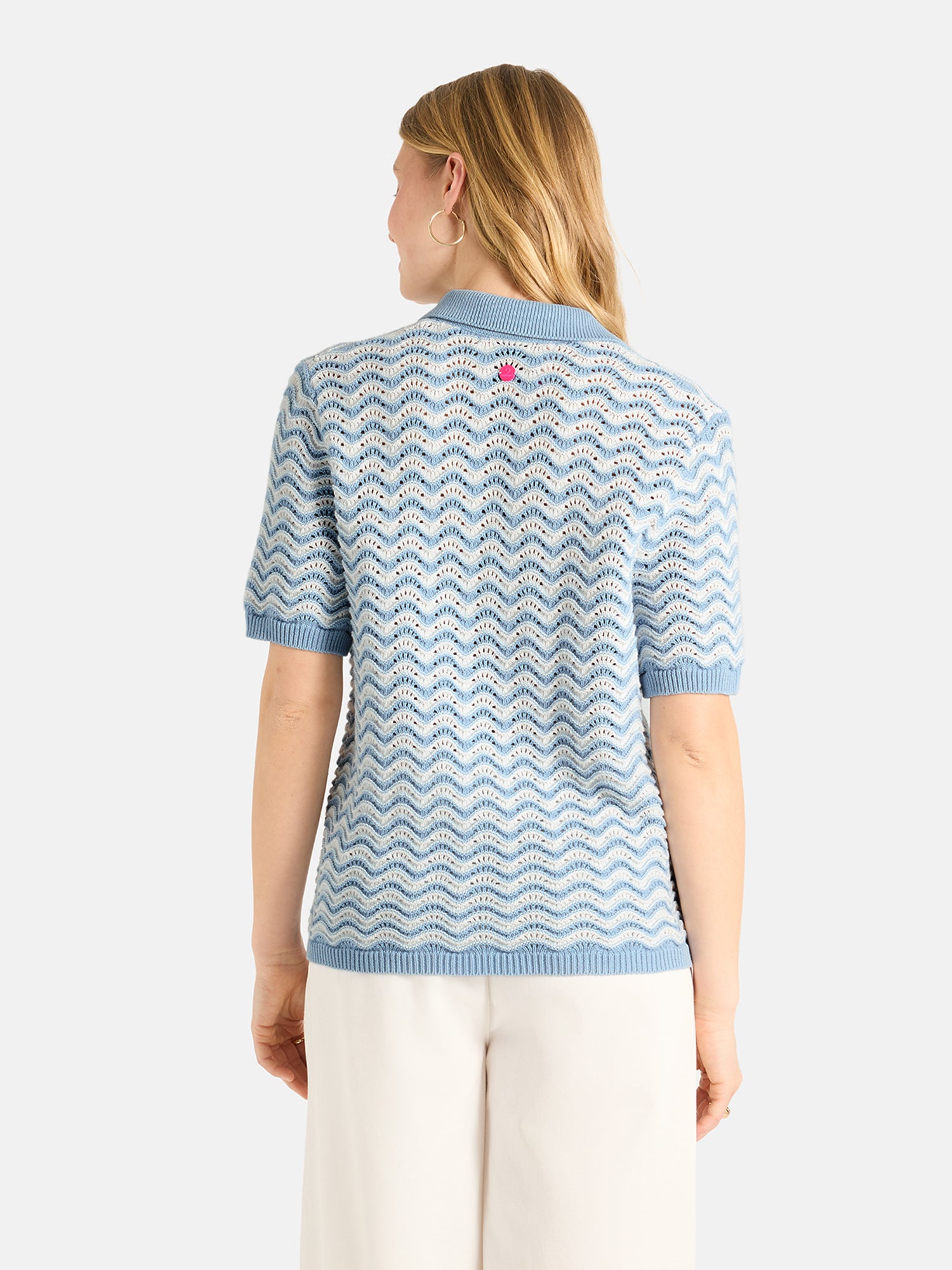 Strickjacke "JadeL" aus Baumwolle