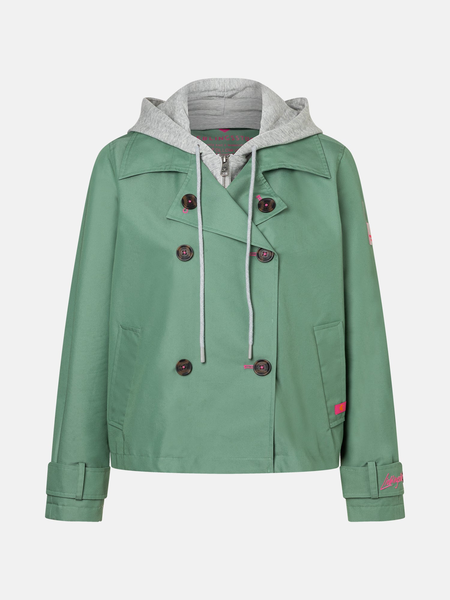 Jacke "JeanL" aus Baumwollmix