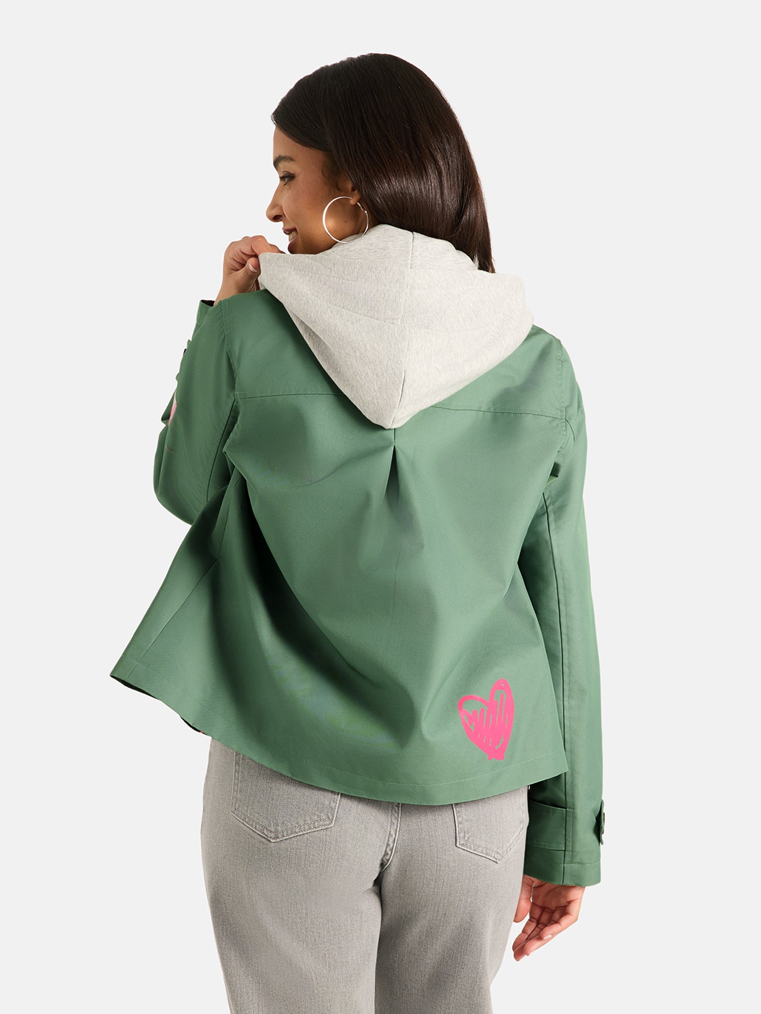 Jacke "JeanL" aus Baumwollmix