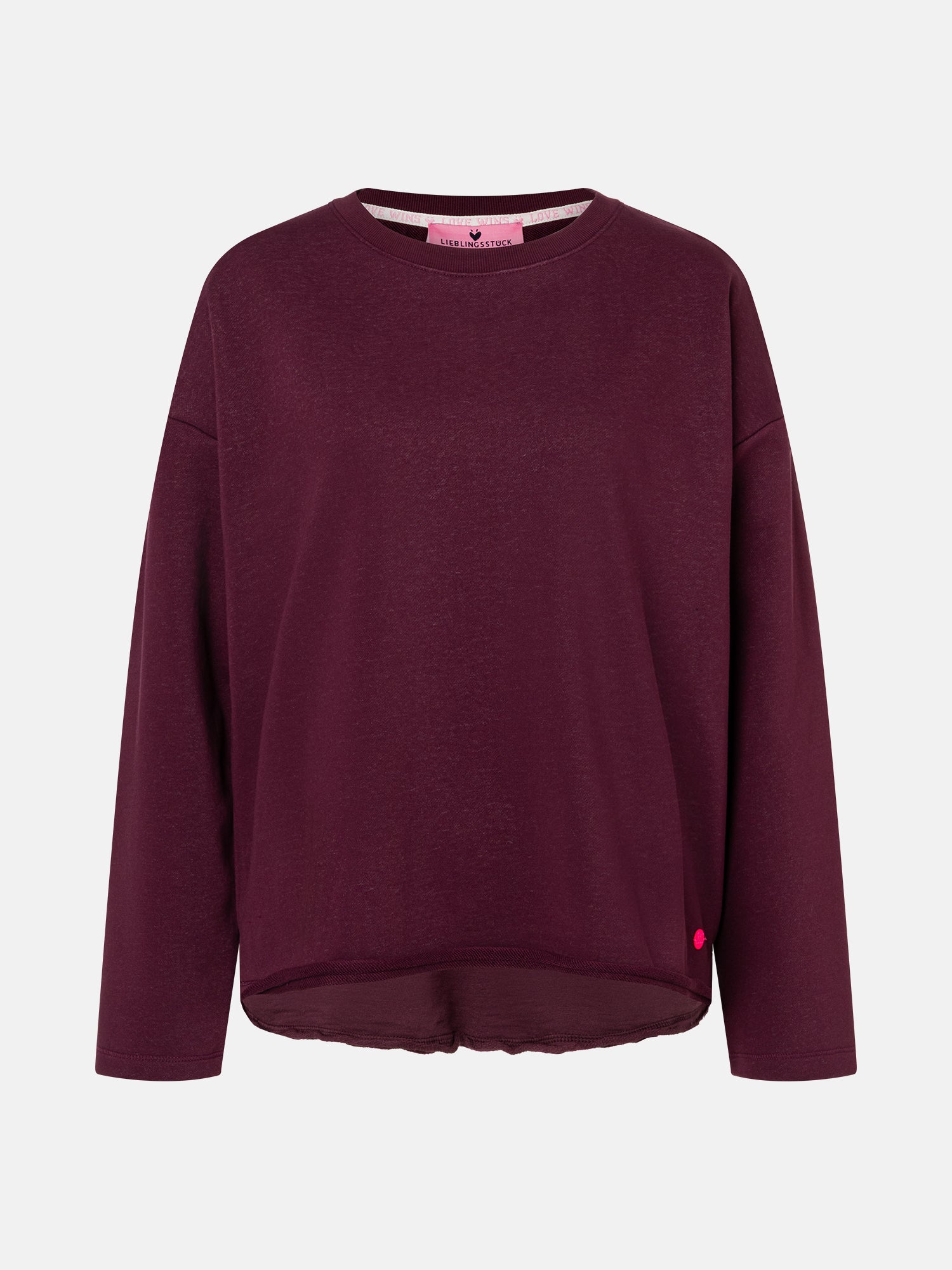 Sweatshirt "KiaL" aus Baumwollmix