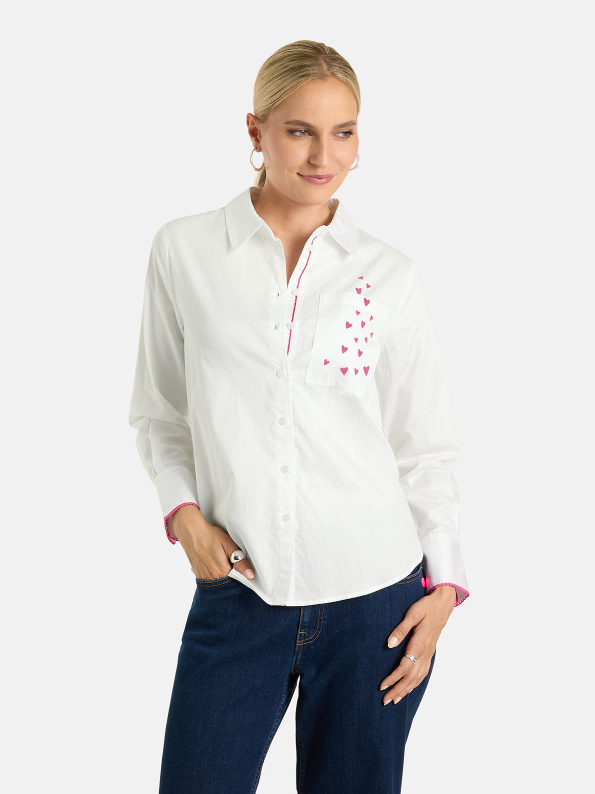 Bluse "KyraL" aus Baumwolle