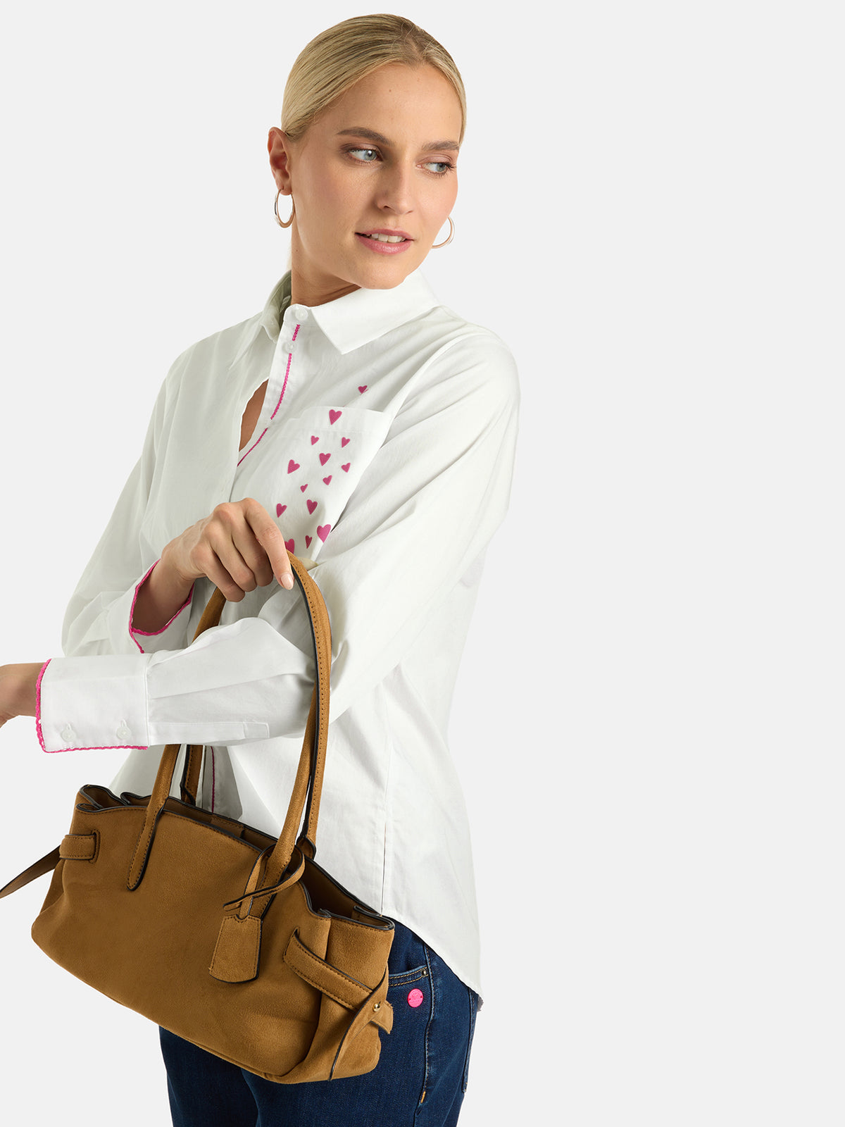 Bluse "KyraL" aus Baumwolle