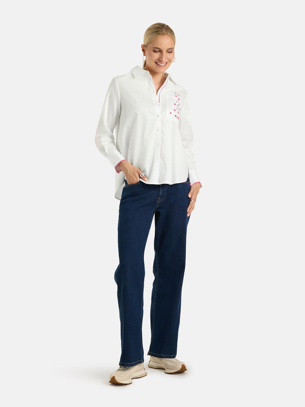 Bluse "KyraL" aus Baumwolle