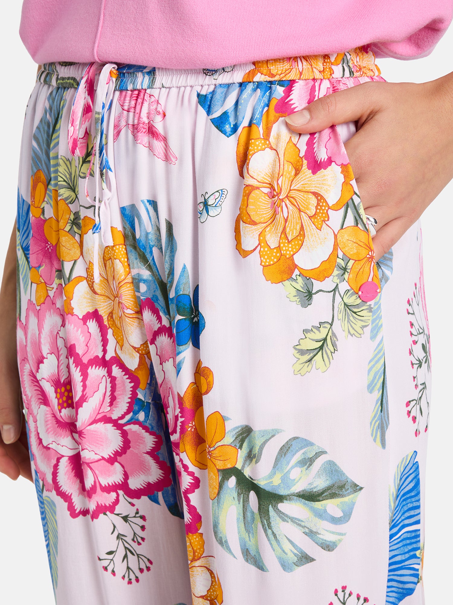 Hose "LS-65" aus Viskose