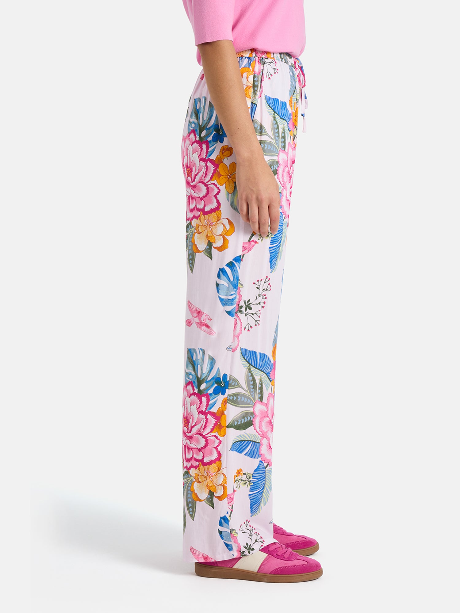 Hose "LS-65" aus Viskose