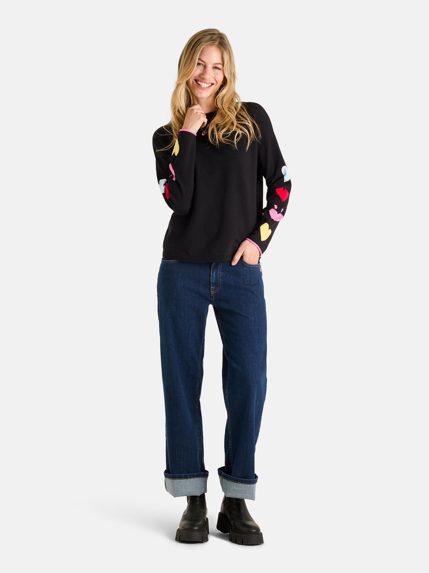 Pullover "LariL" aus Viskosemix