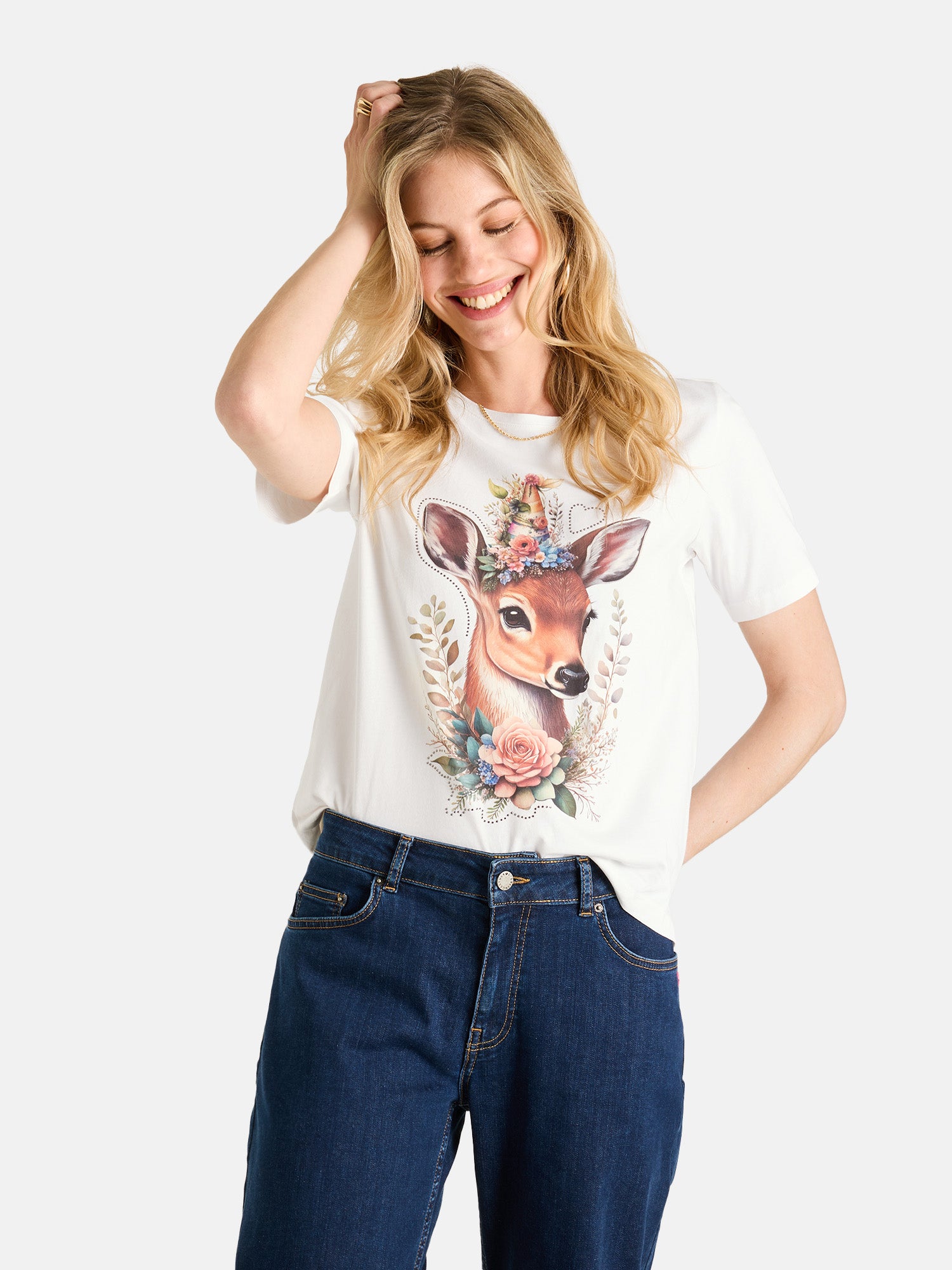 T-Shirt "LillyL" aus Baumwolle