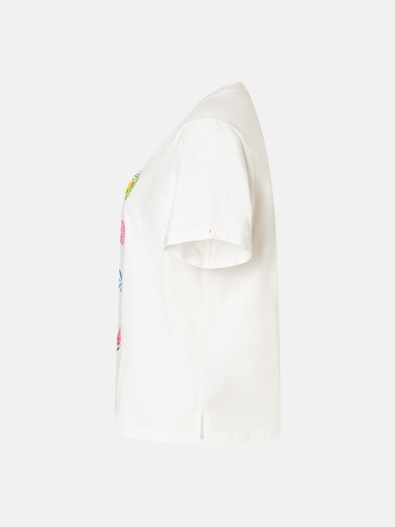 T-Shirt "LinaL" aus Baumwolle