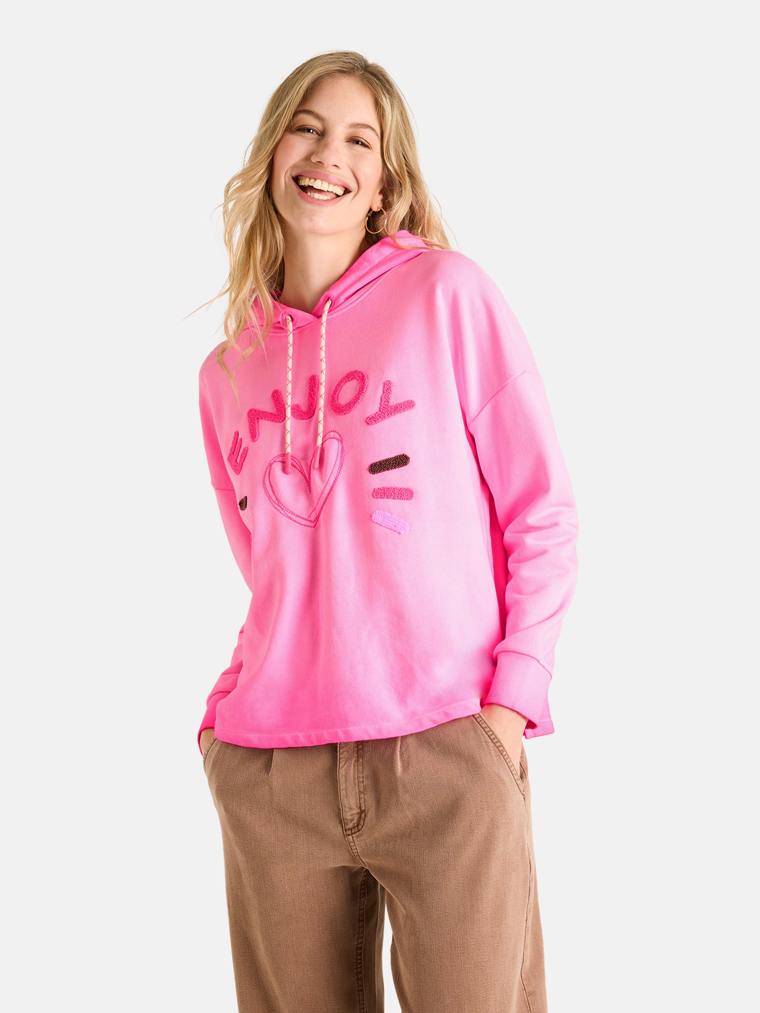 Sweater "LindaL" aus Baumwollmix