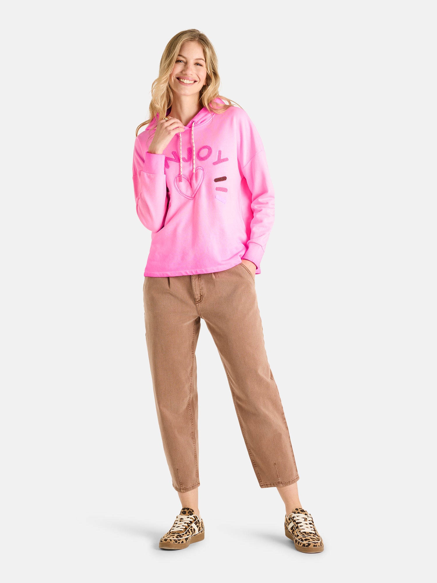 Sweater "LindaL" aus Baumwollmix