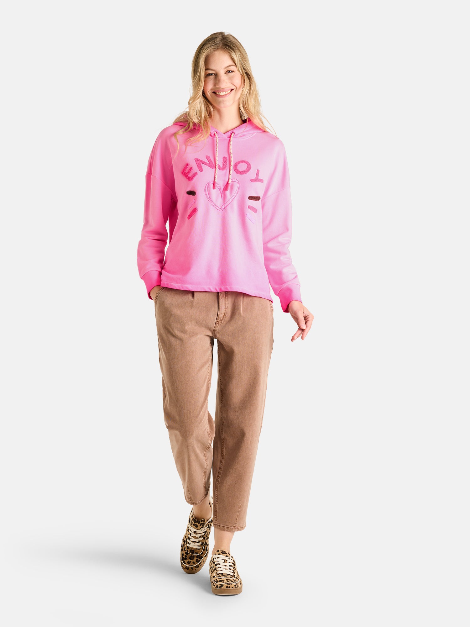 Sweater "LindaL" aus Baumwollmix