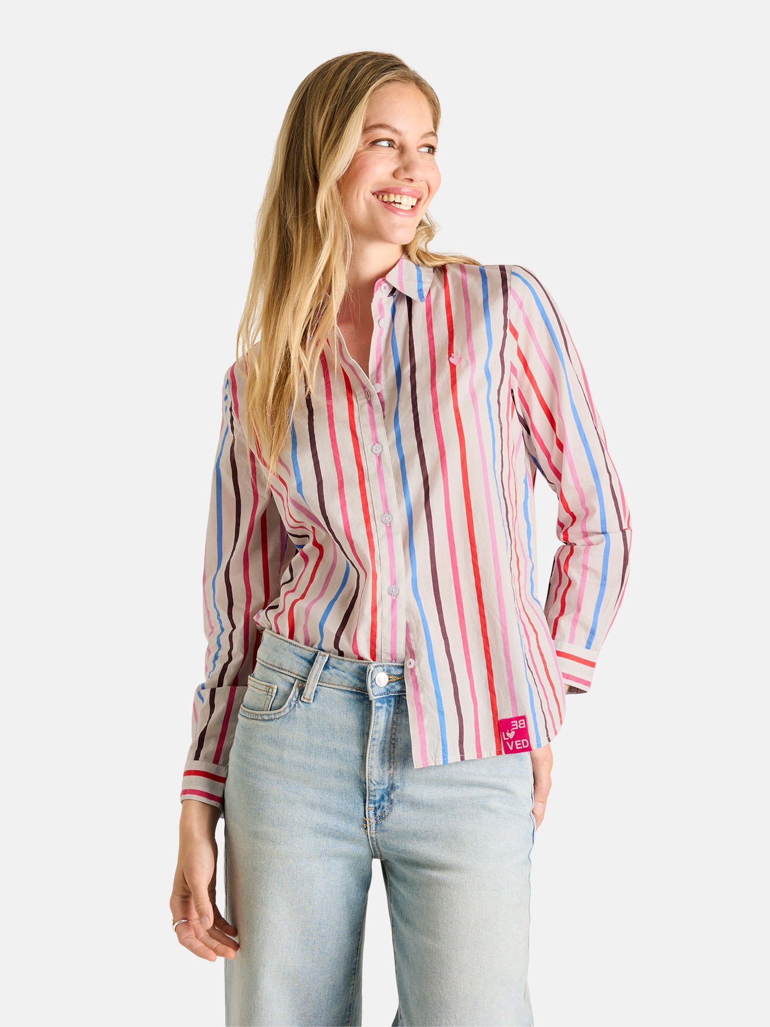 Bluse "LisaL" aus Baumwolle